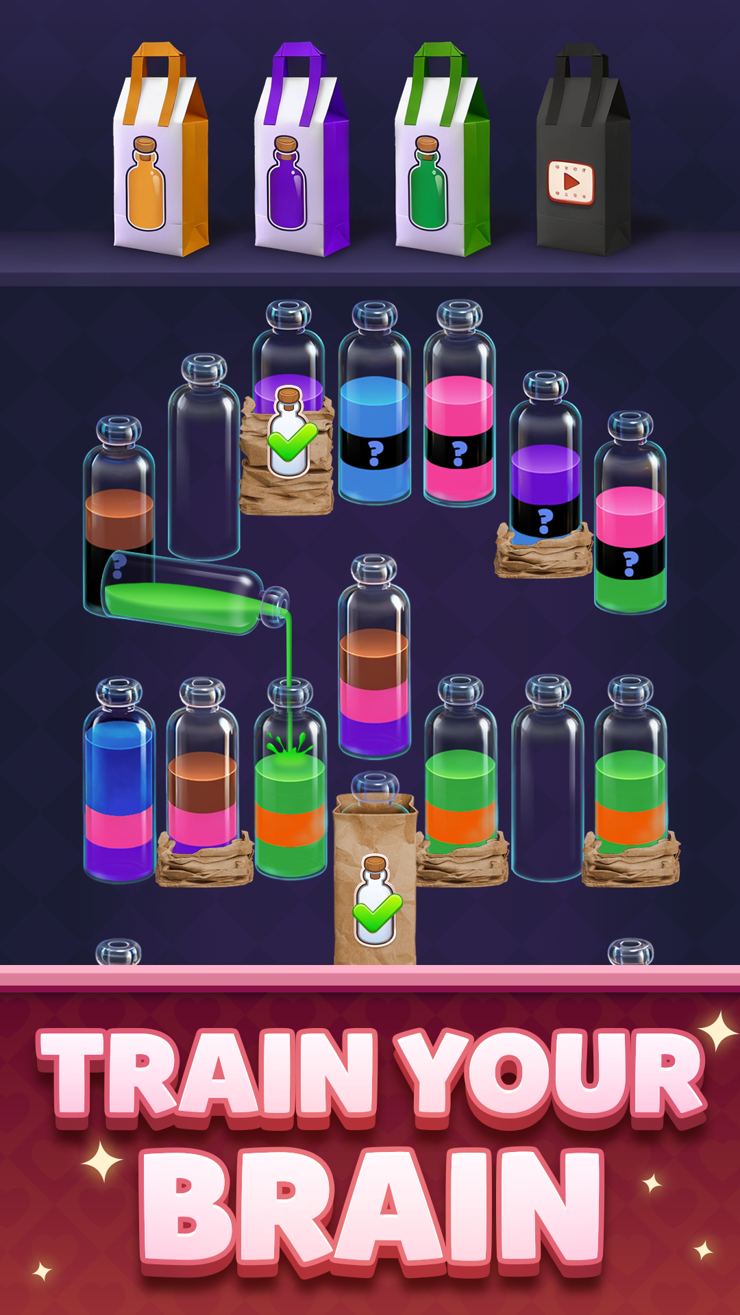 اسکرین شات 5 بازی Water Match™- ASMR Water Sort