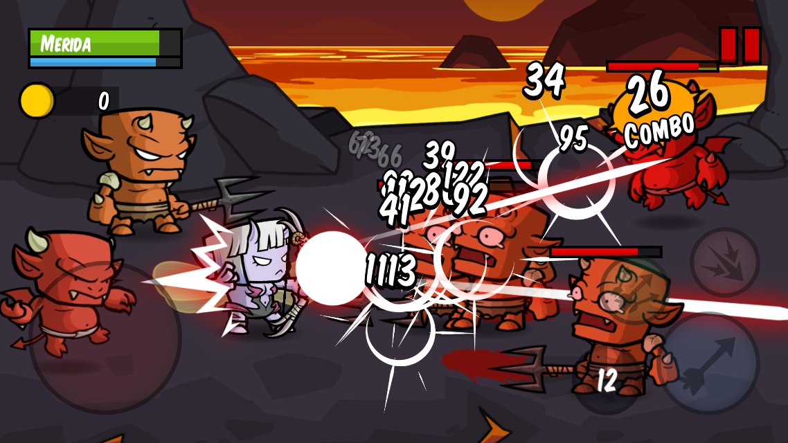 اسکرین شات 5 بازی Battle Hunger: 2D Hack n Slash