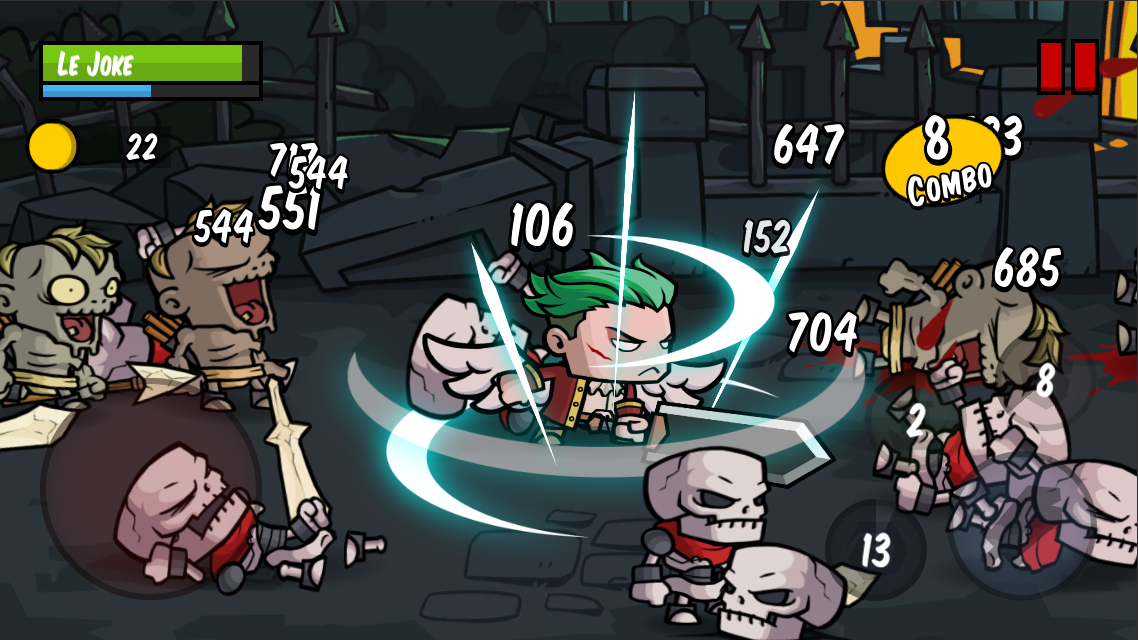 اسکرین شات 3 بازی Battle Hunger: 2D Hack n Slash