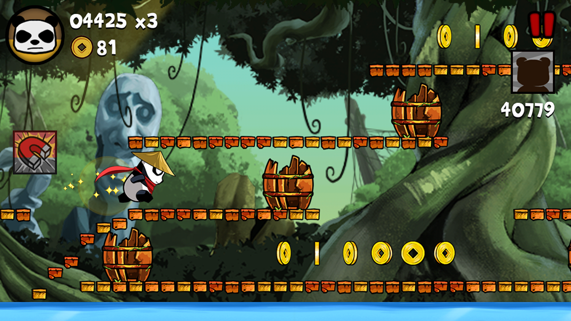 اسکرین شات 2 بازی Panda Run