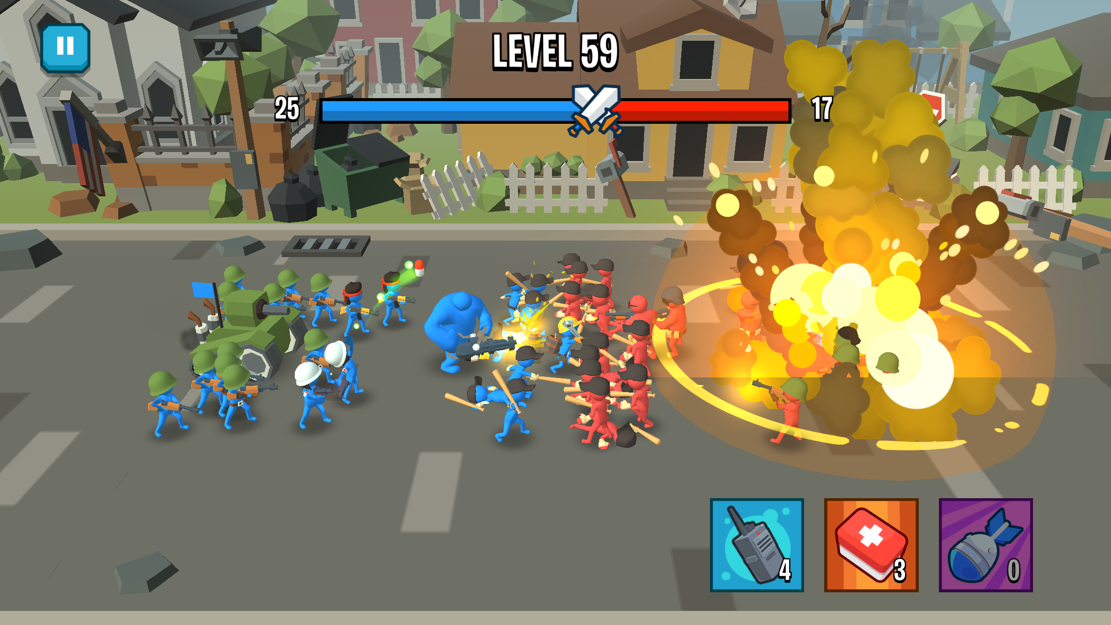 اسکرین شات 3 بازی Stick Army: World War Strategy