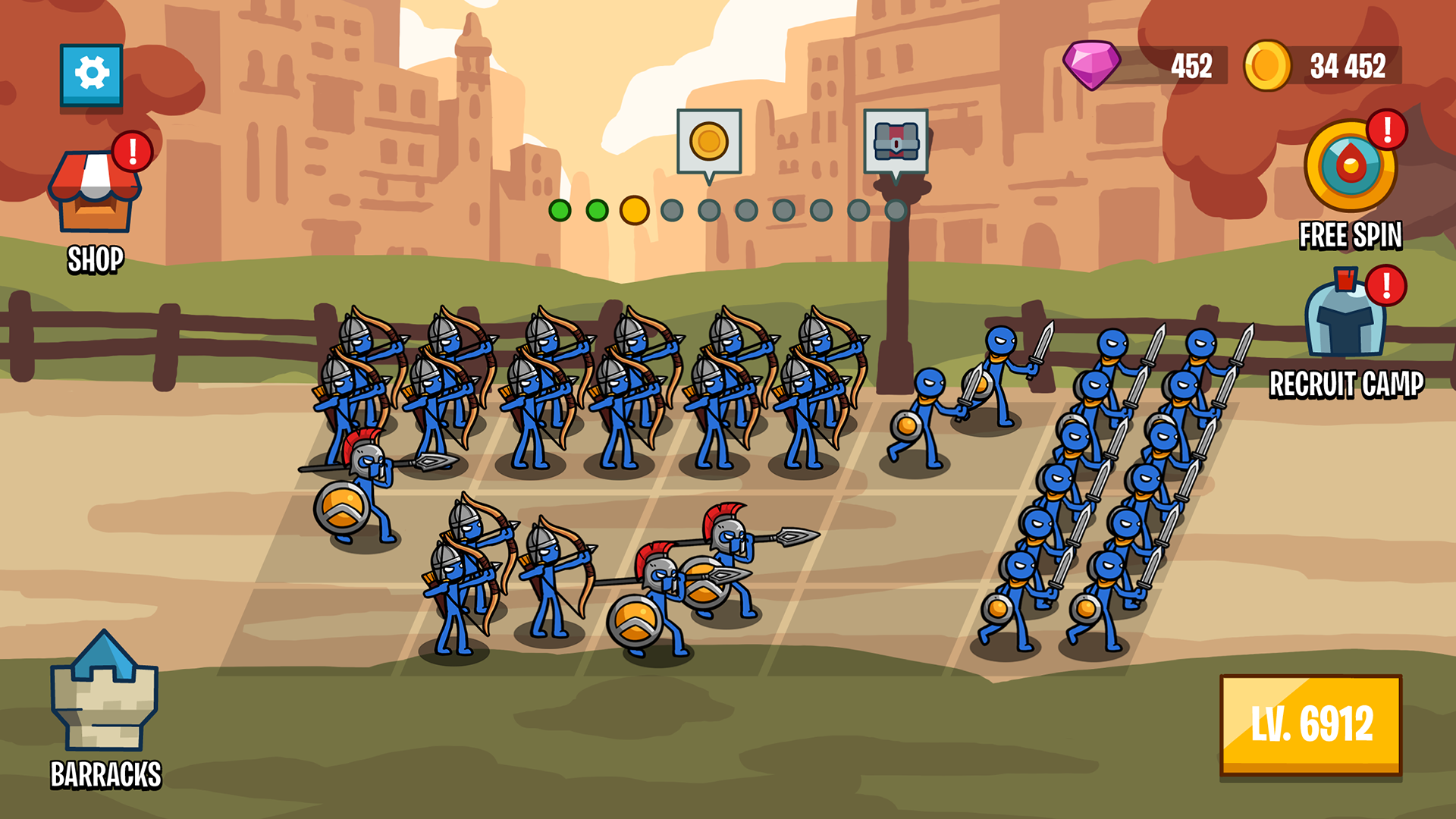 اسکرین شات 4 بازی Stick Battle: War of Legions