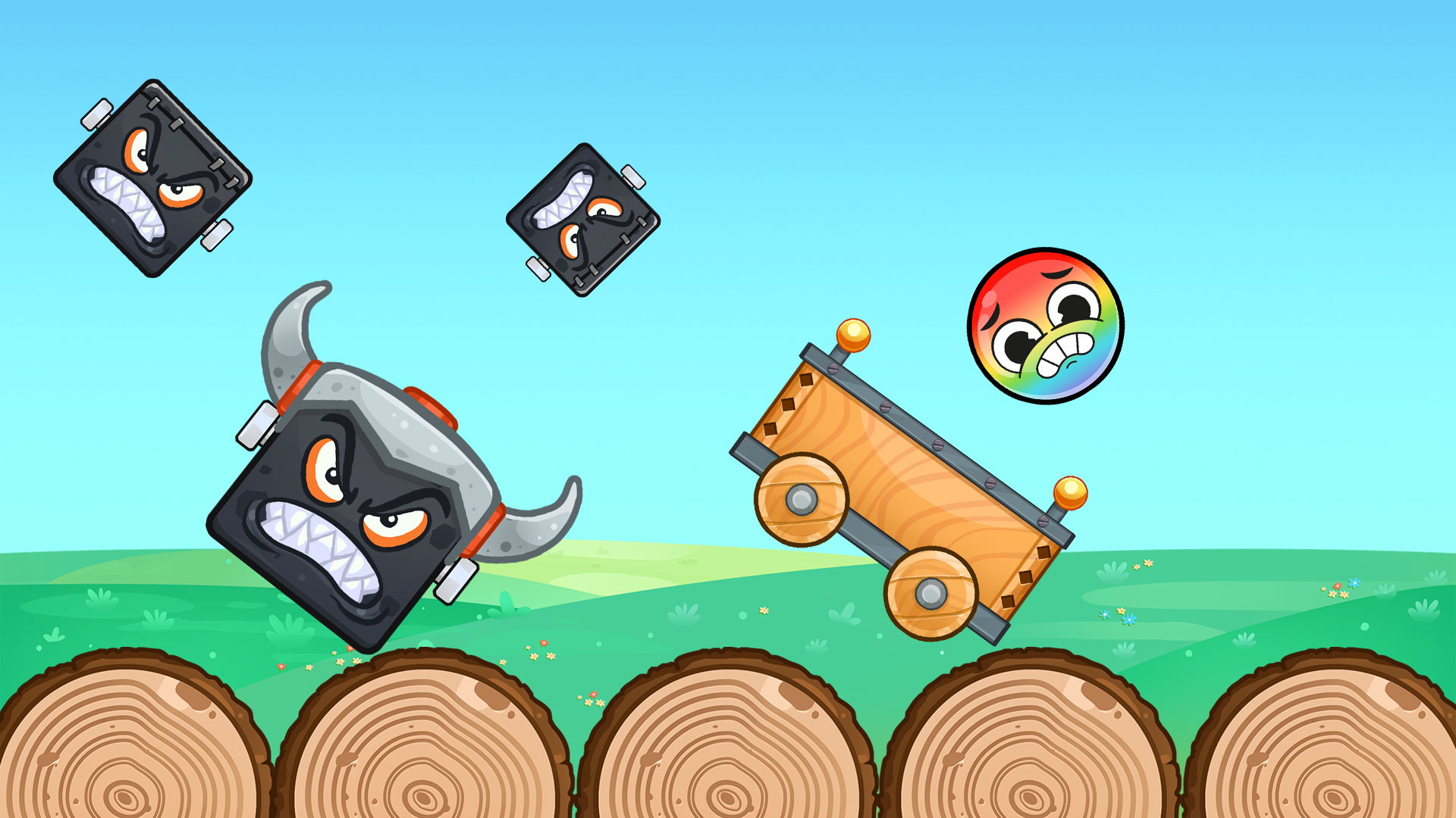 اسکرین شات 5 بازی Rainbow Ball Adventure