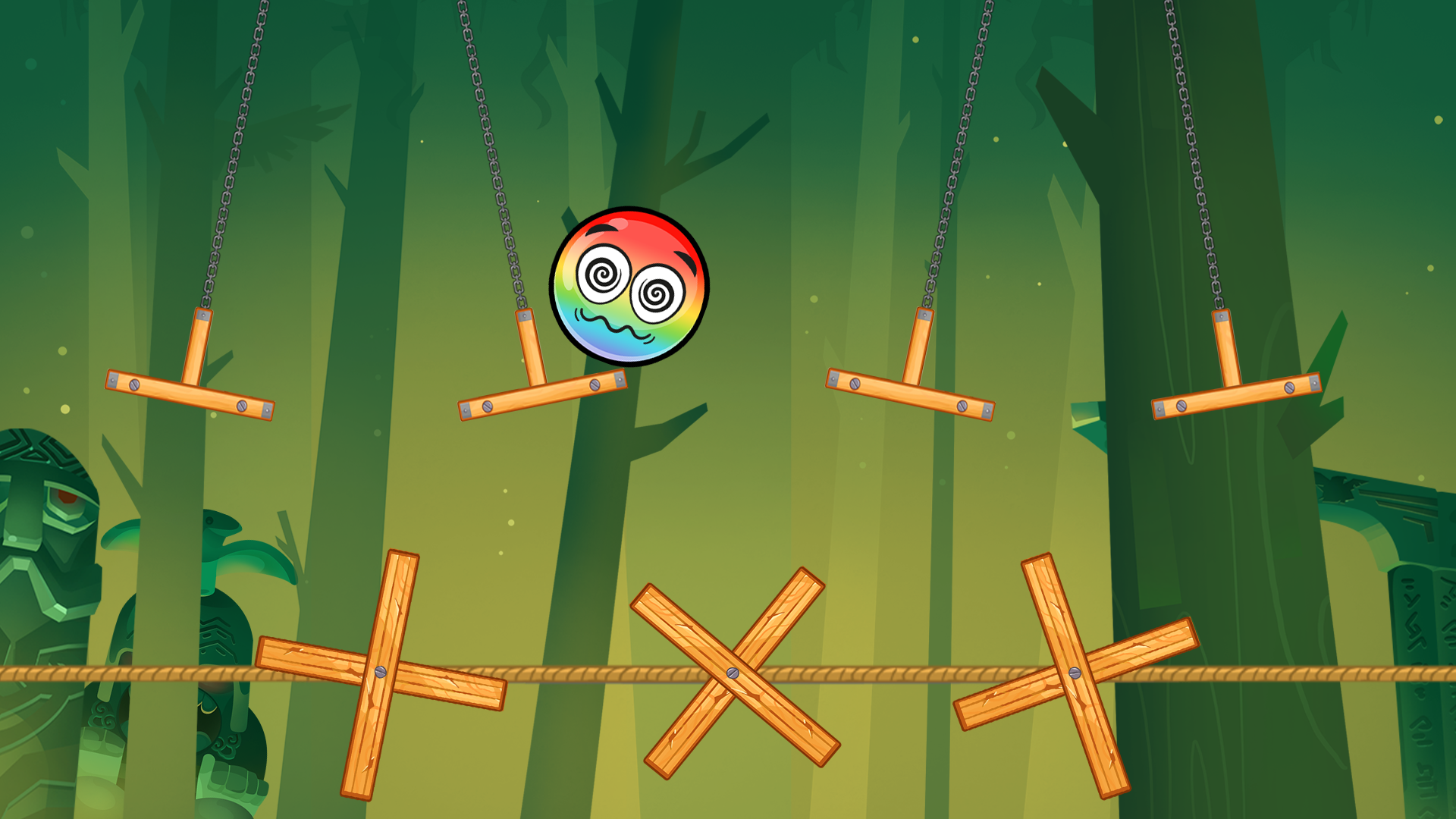 اسکرین شات 2 بازی Rainbow Ball Adventure