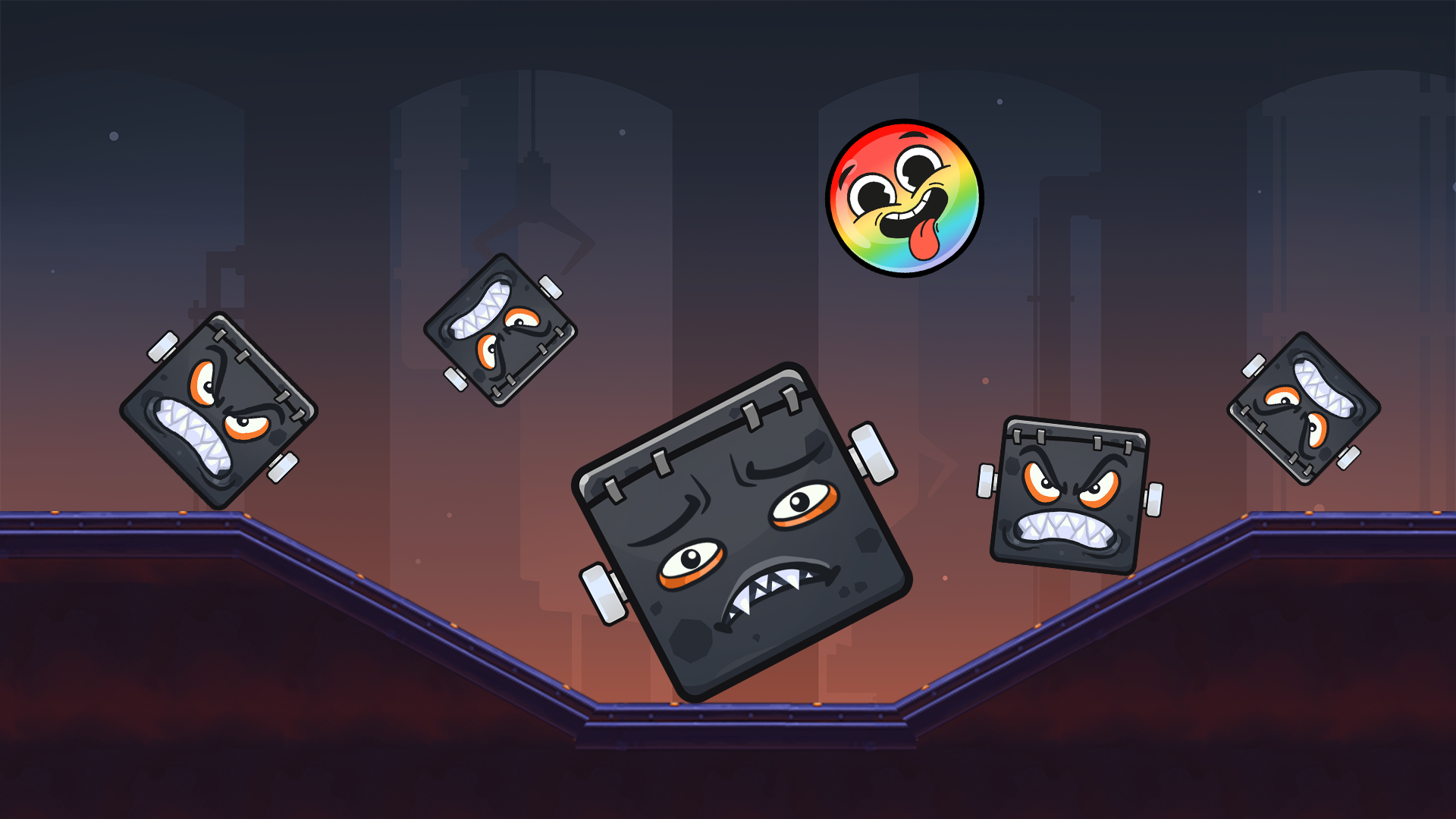 اسکرین شات 6 بازی Rainbow Ball Adventure