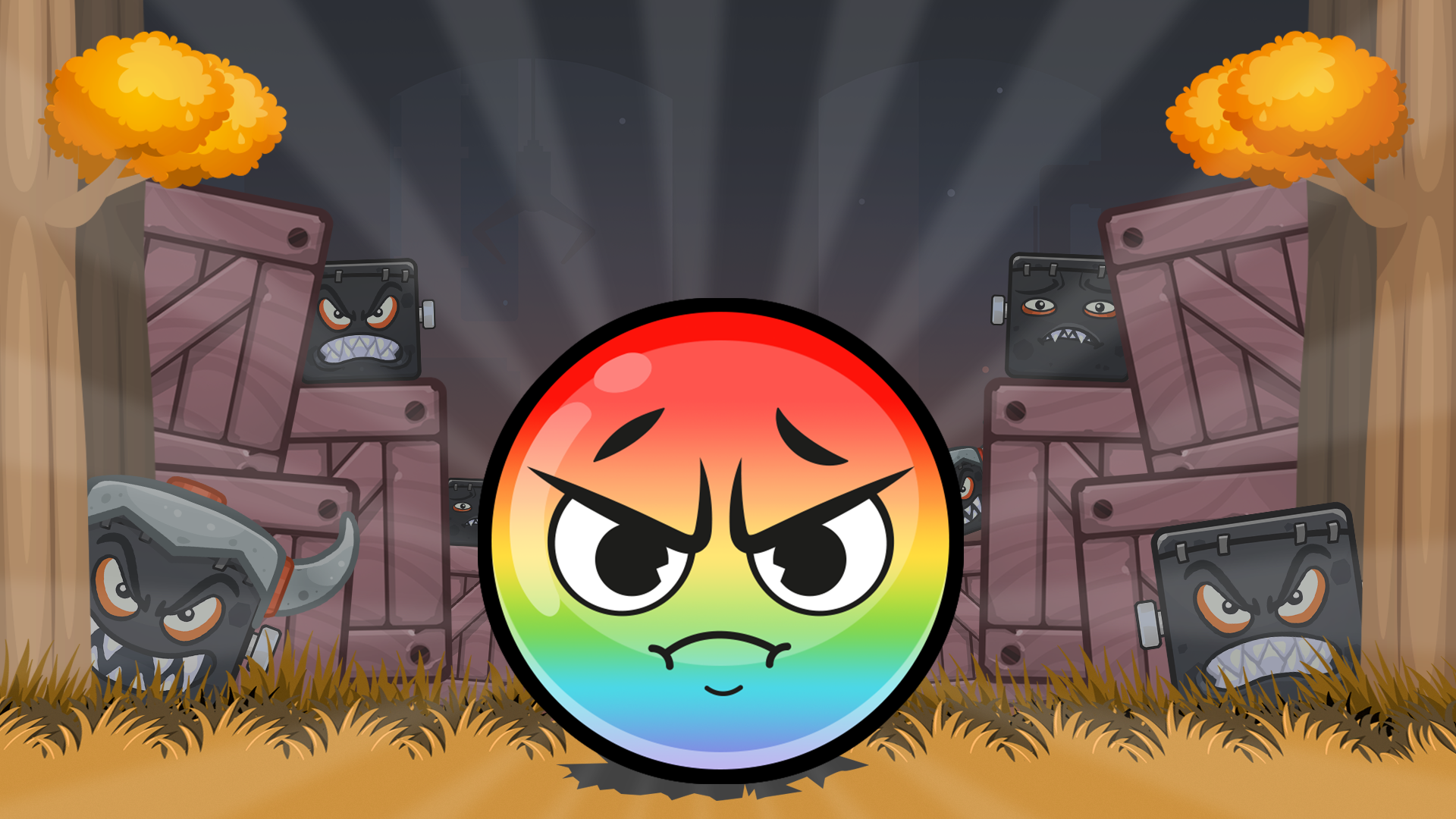 اسکرین شات 1 بازی Rainbow Ball Adventure