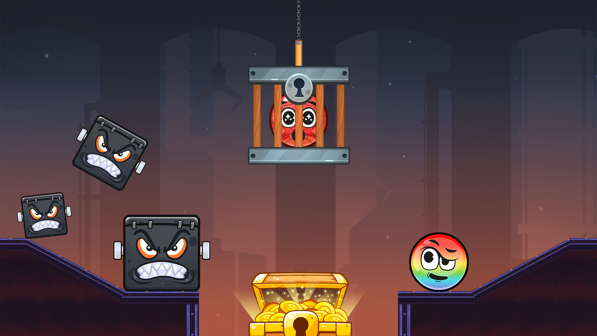 اسکرین شات 7 بازی Rainbow Ball Adventure