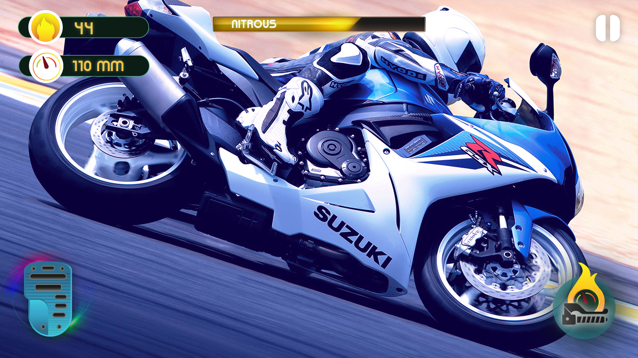 اسکرین شات 1 بازی Motorcycle Racing: Bike Games