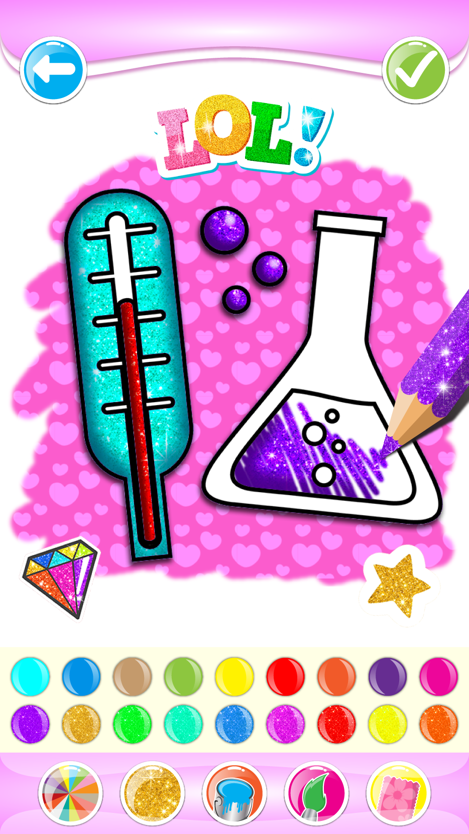 اسکرین شات 1 برنامه Toy Doctor Set coloring and dr