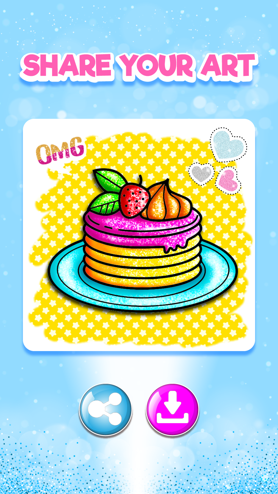 اسکرین شات 7 بازی Food Coloring Game - Learn Col