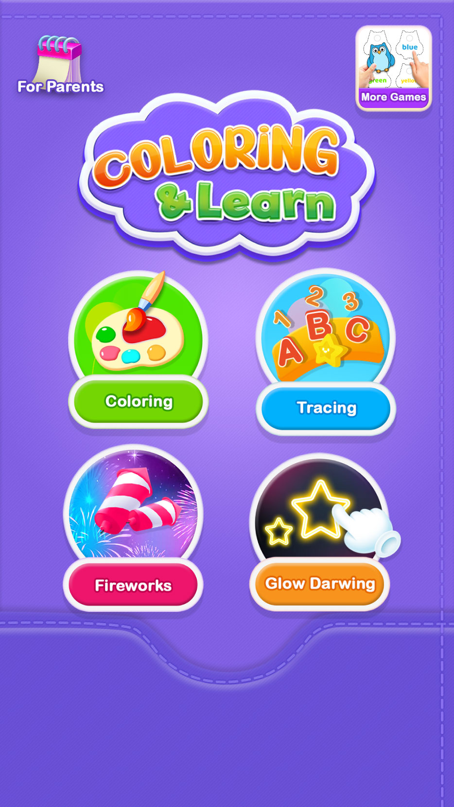 اسکرین شات 8 برنامه Number & ABC Coloring For Kids