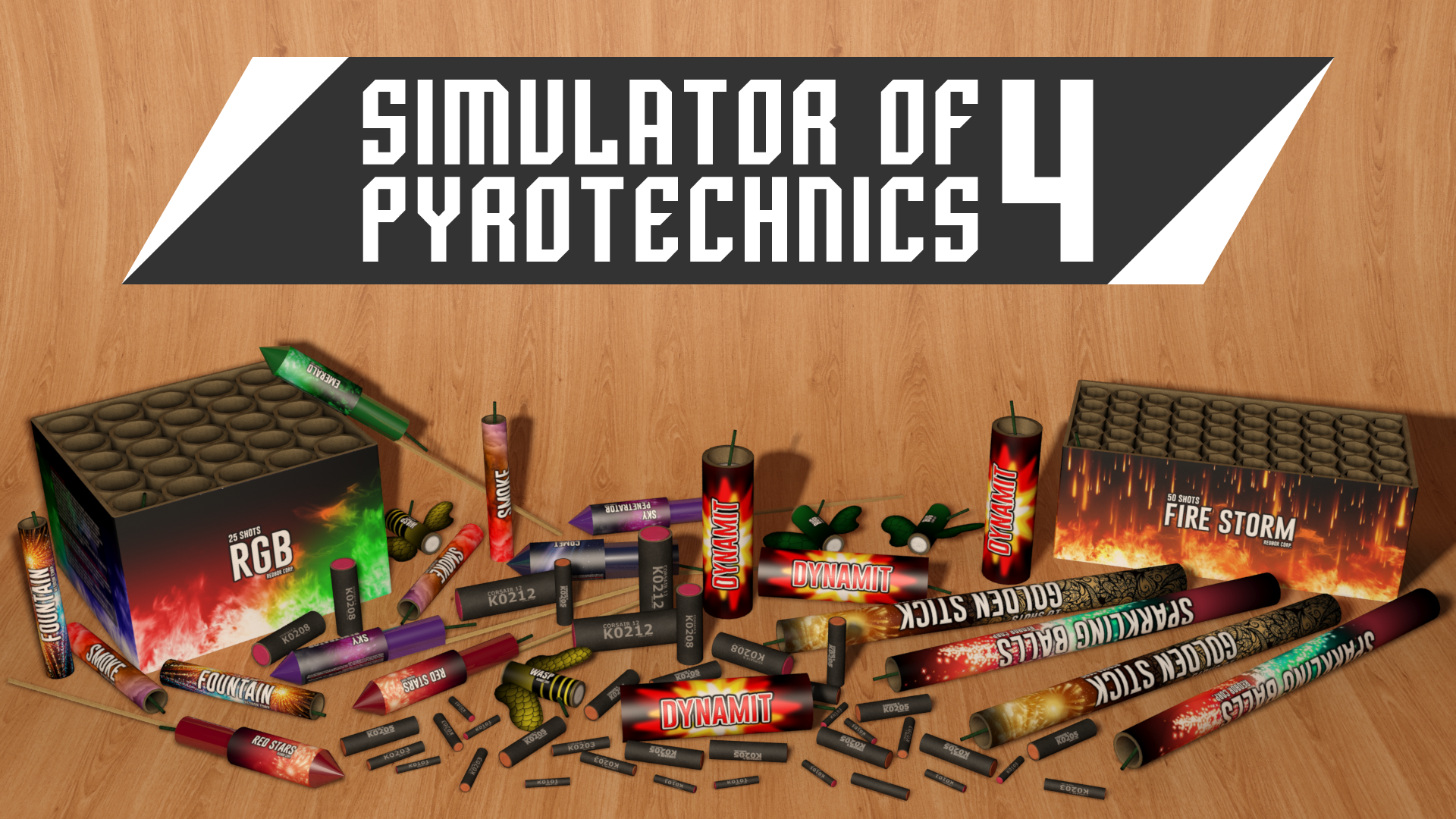 اسکرین شات 1 بازی Simulator Of Pyrotechnics 4