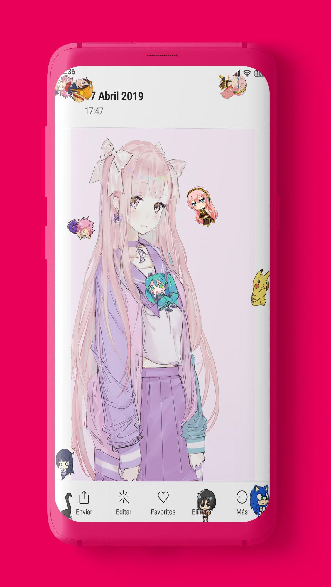 اسکرین شات 6 برنامه Akimeji: Shimeji & Wallpaper