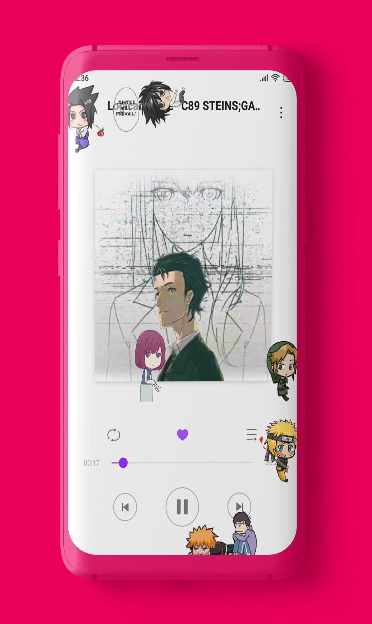 اسکرین شات 5 برنامه Akimeji: Shimeji & Wallpaper