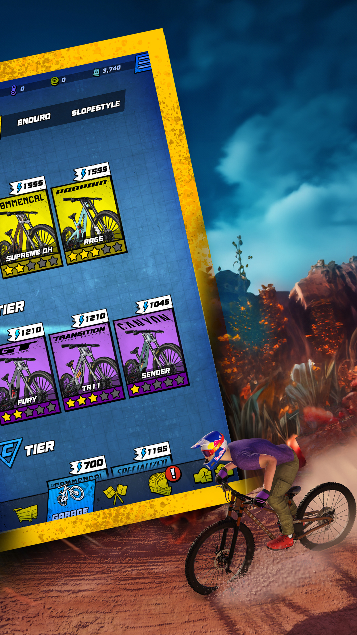 اسکرین شات 2 بازی Bike Unchained 3: MTB Racing