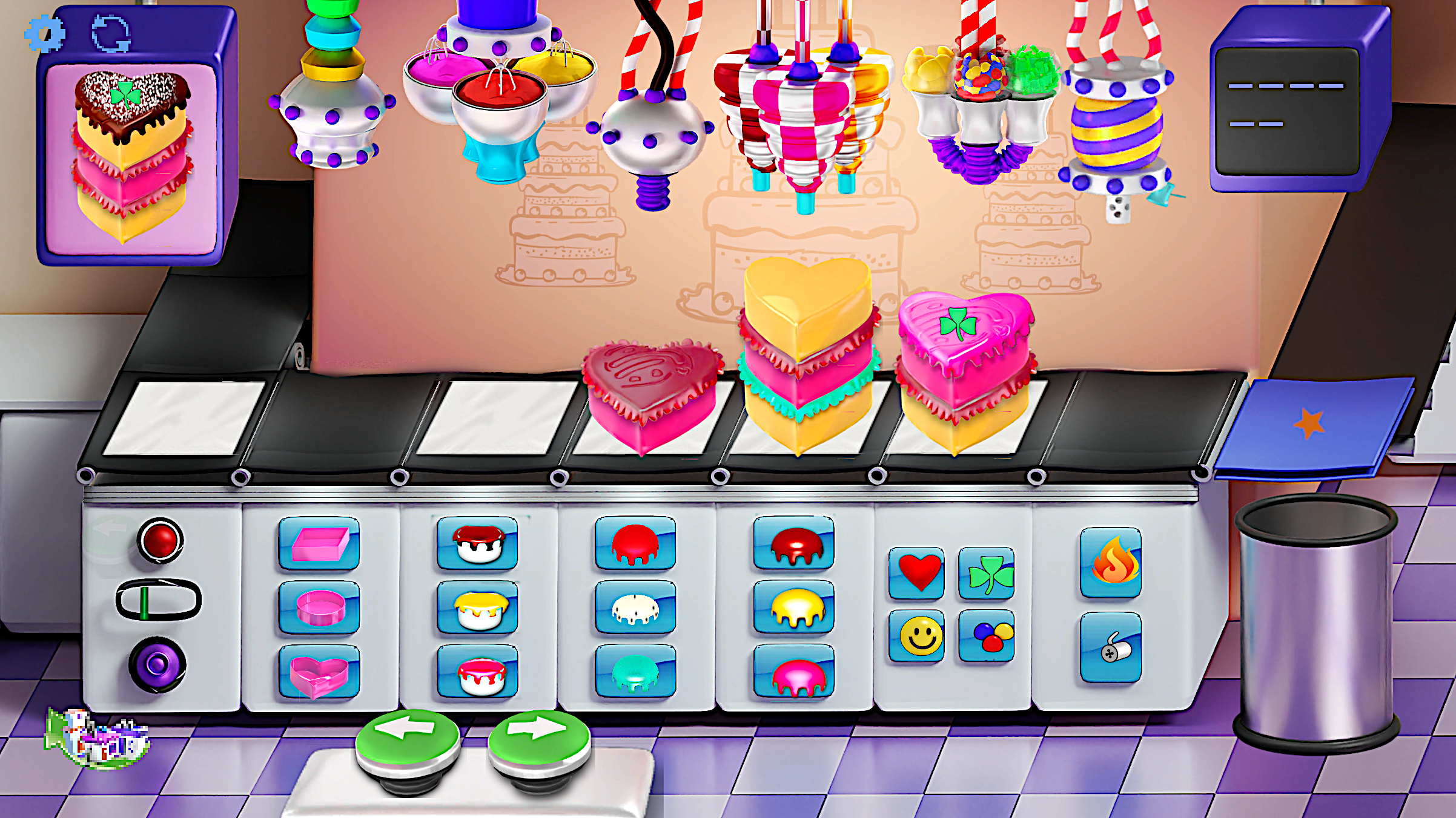 اسکرین شات 2 بازی Creamy Cakes Factory