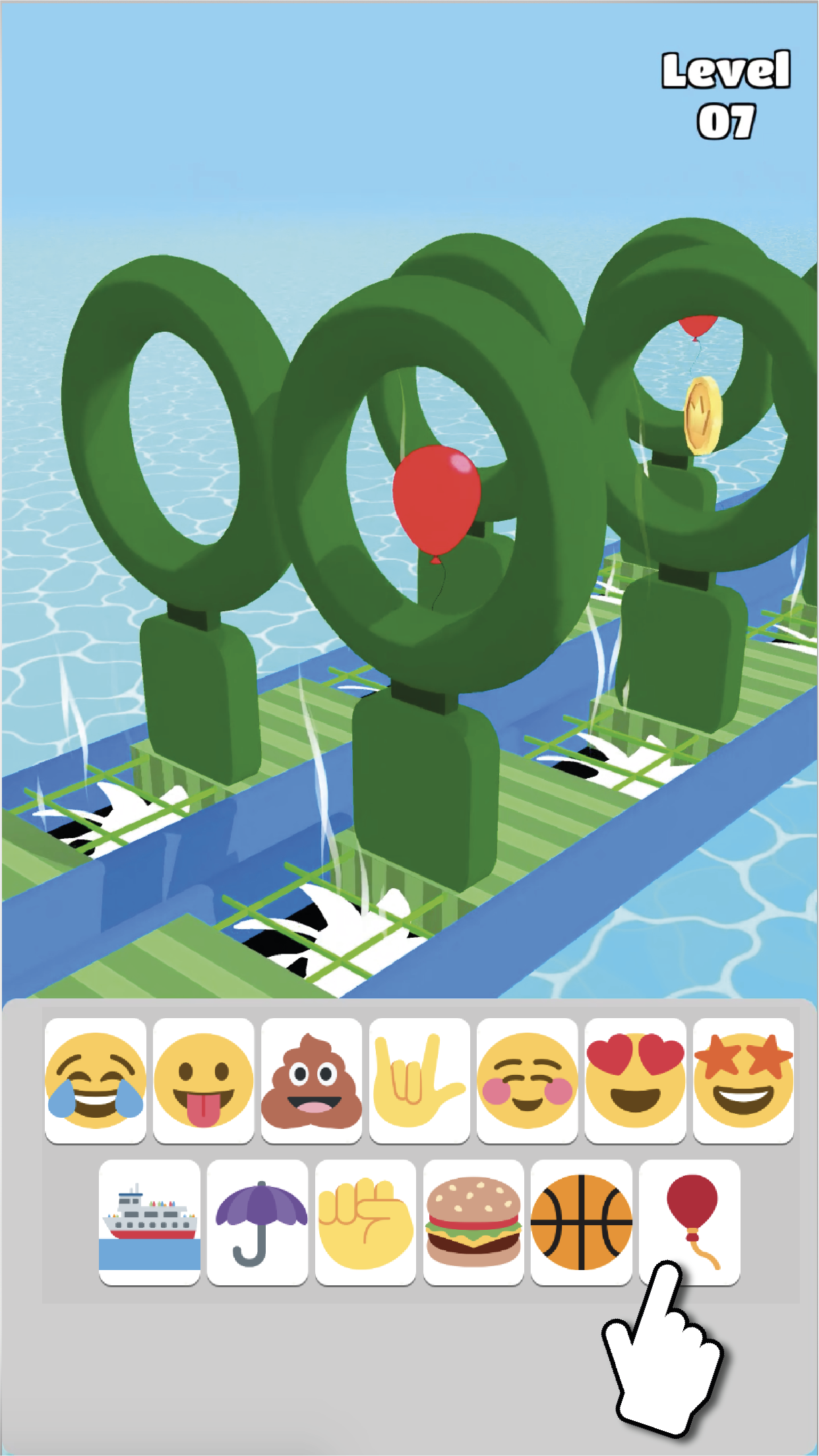 اسکرین شات 4 بازی Emoji Run!