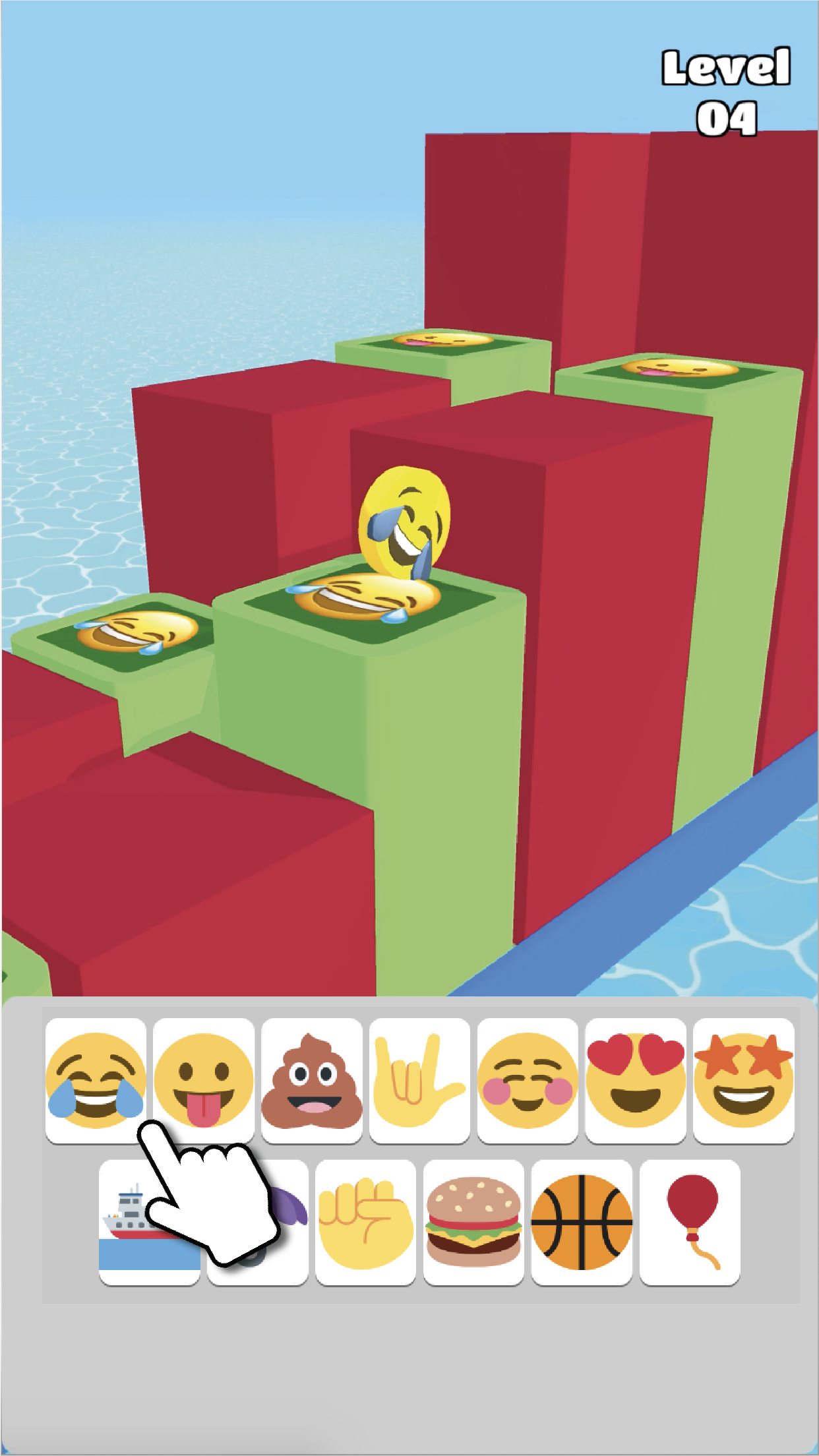 اسکرین شات 3 بازی Emoji Run!