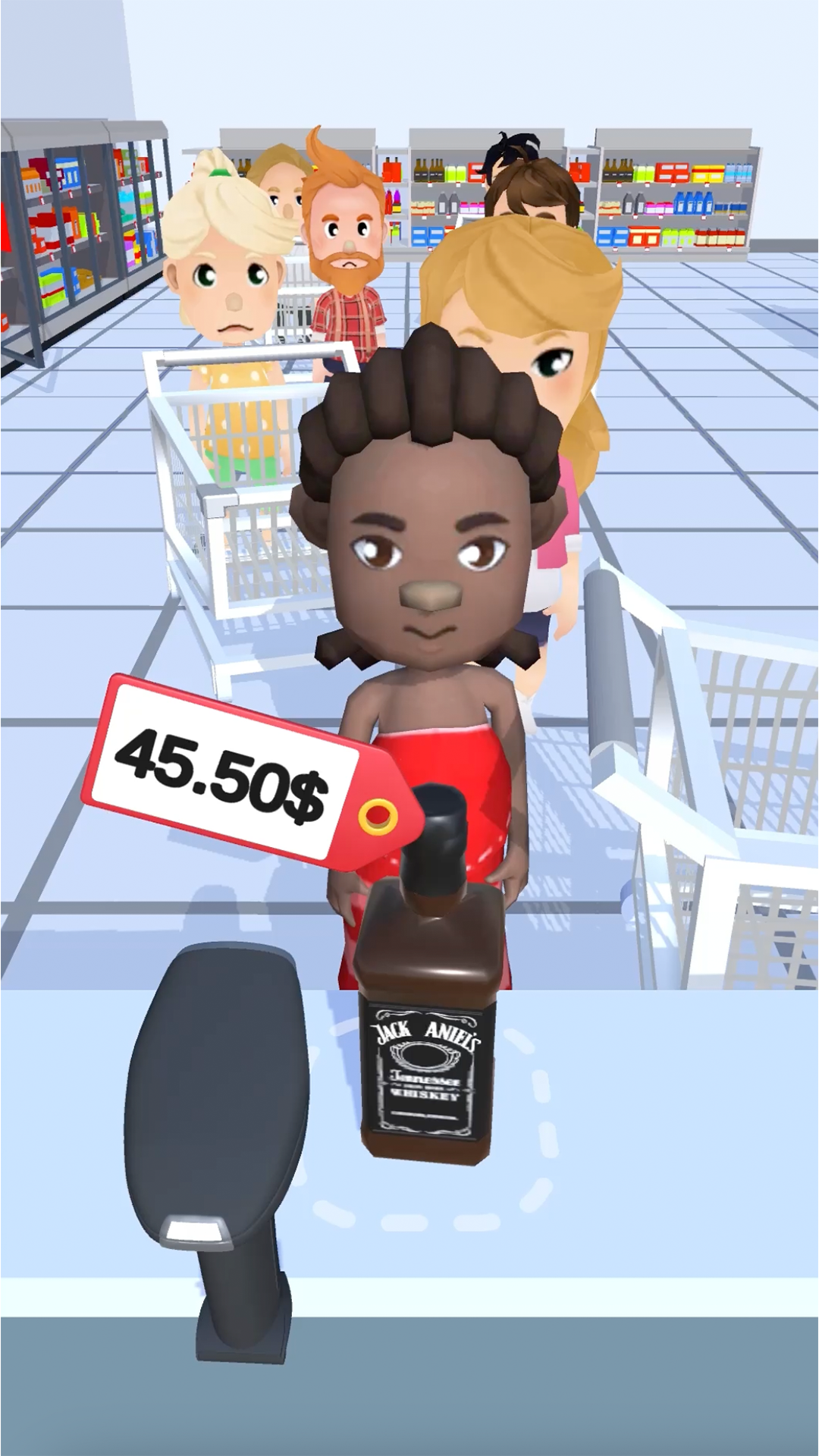 اسکرین شات 3 بازی Hypermarket 3D: Store Cashier