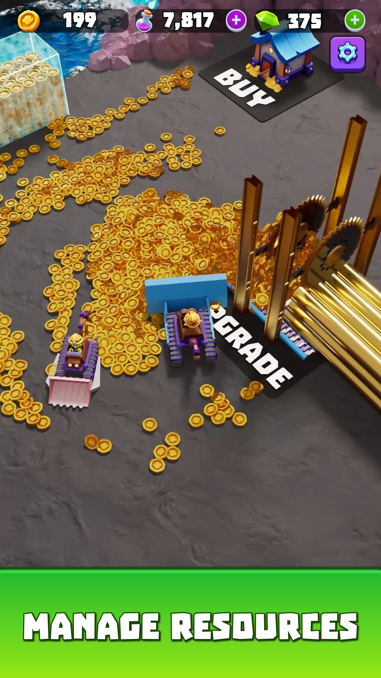 اسکرین شات 1 بازی Gold & Goblins: Idle Game
