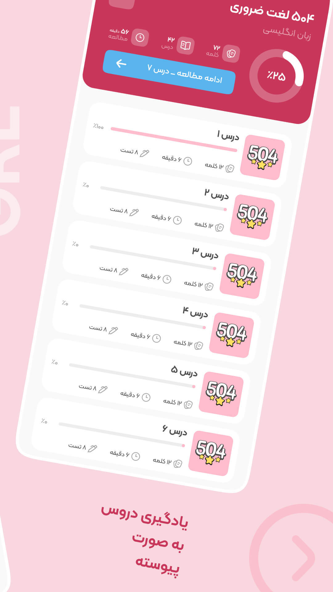 اسکرین شات 2 برنامه لینگو کلاب: لغات آزمون آیلتس