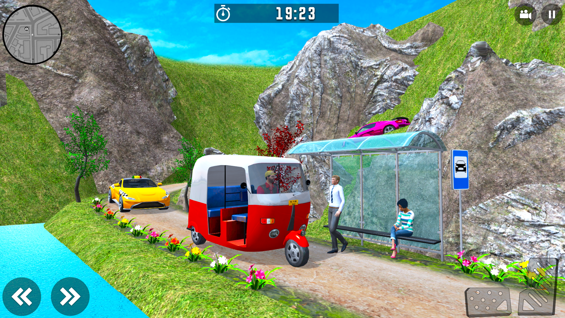 اسکرین شات 3 بازی Tuk Tuk Auto Rickshaw Offroad