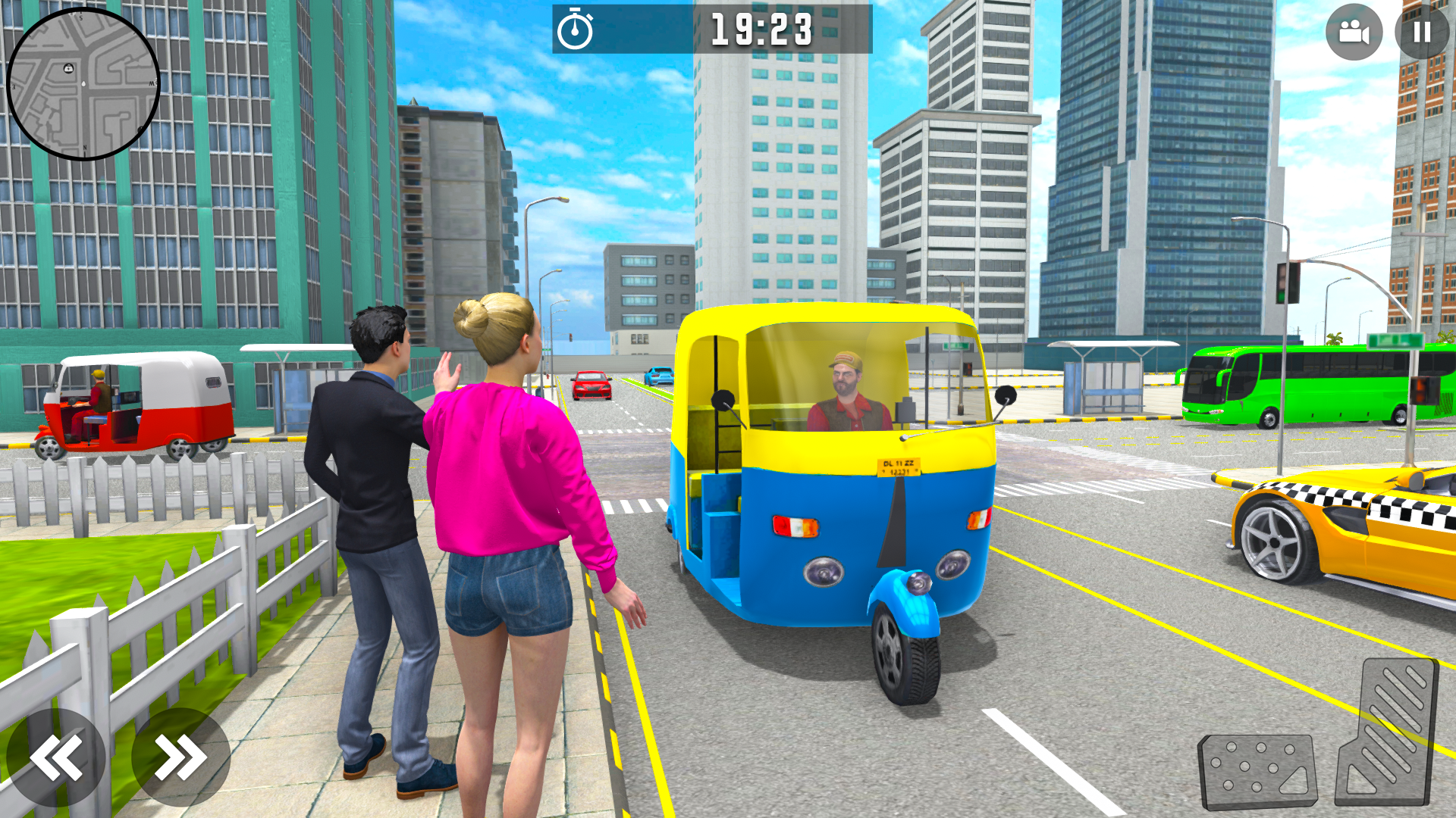 اسکرین شات 4 بازی Tuk Tuk Auto Rickshaw Offroad