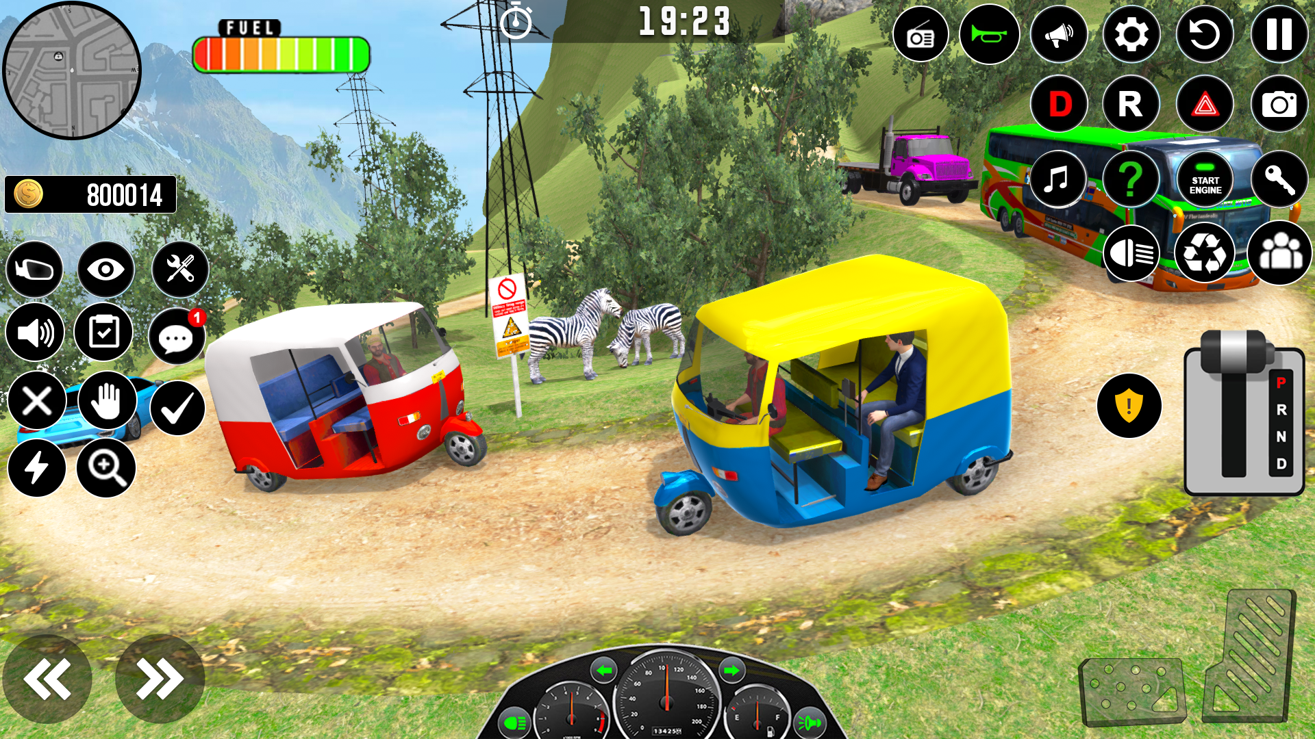 اسکرین شات 1 بازی Tuk Tuk Auto Rickshaw Offroad