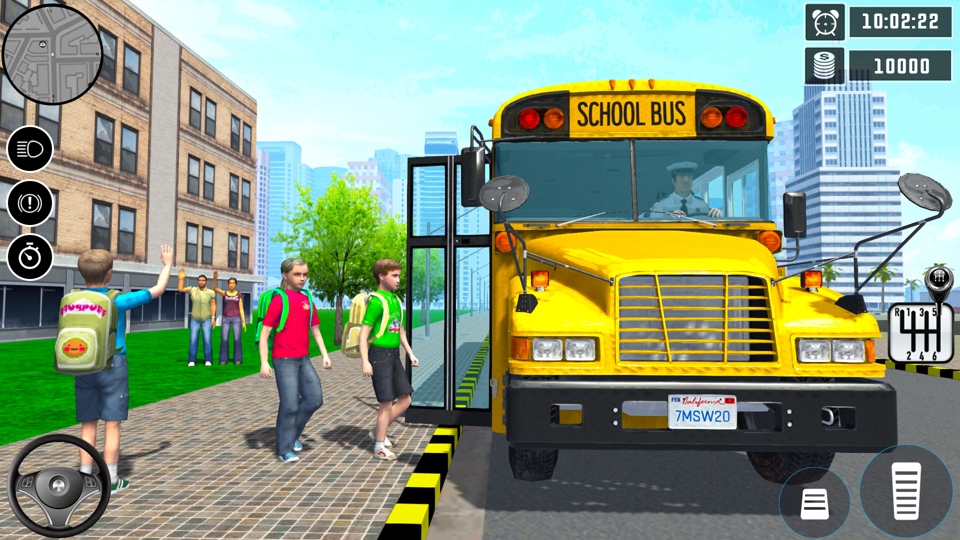 اسکرین شات 2 بازی School Bus: Ultimate Bus Games