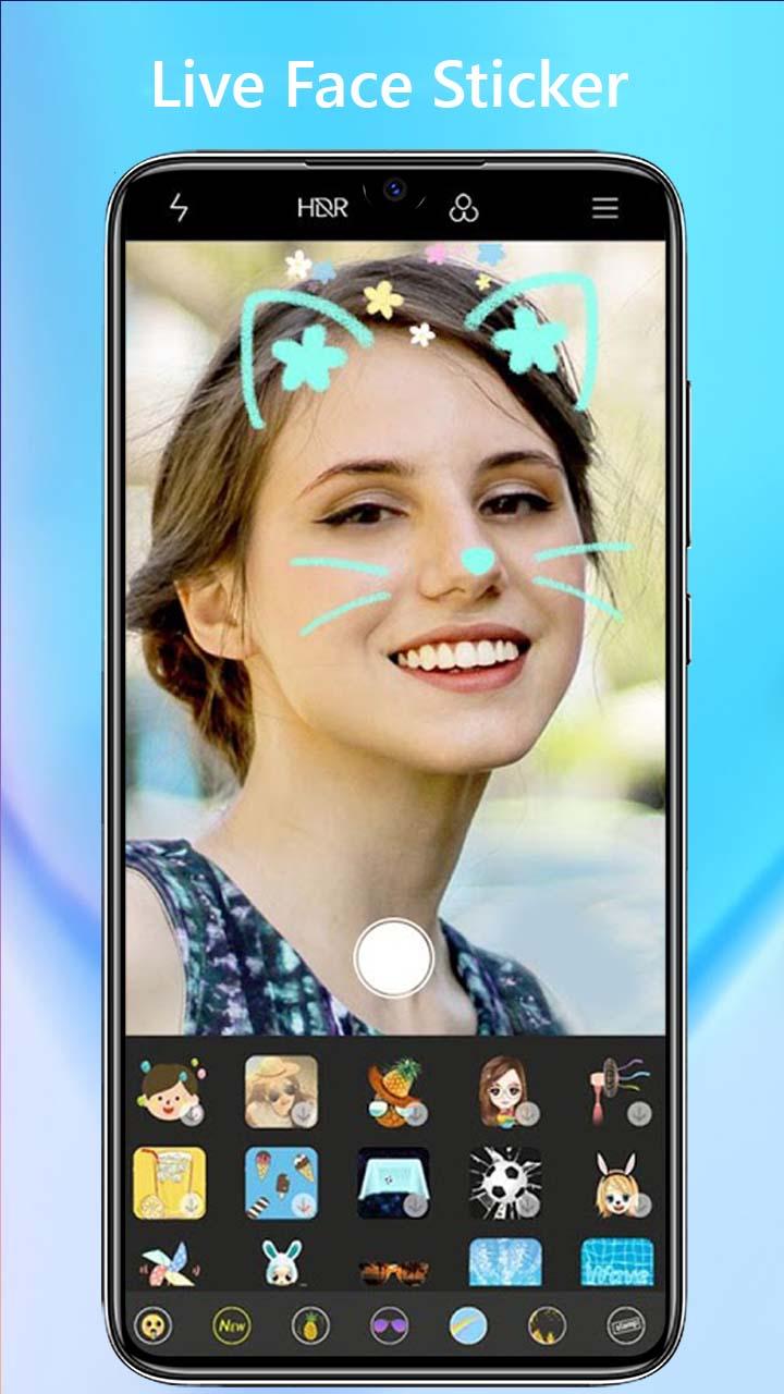اسکرین شات 2 برنامه Selfie Camera for Xiaomi Mi 11
