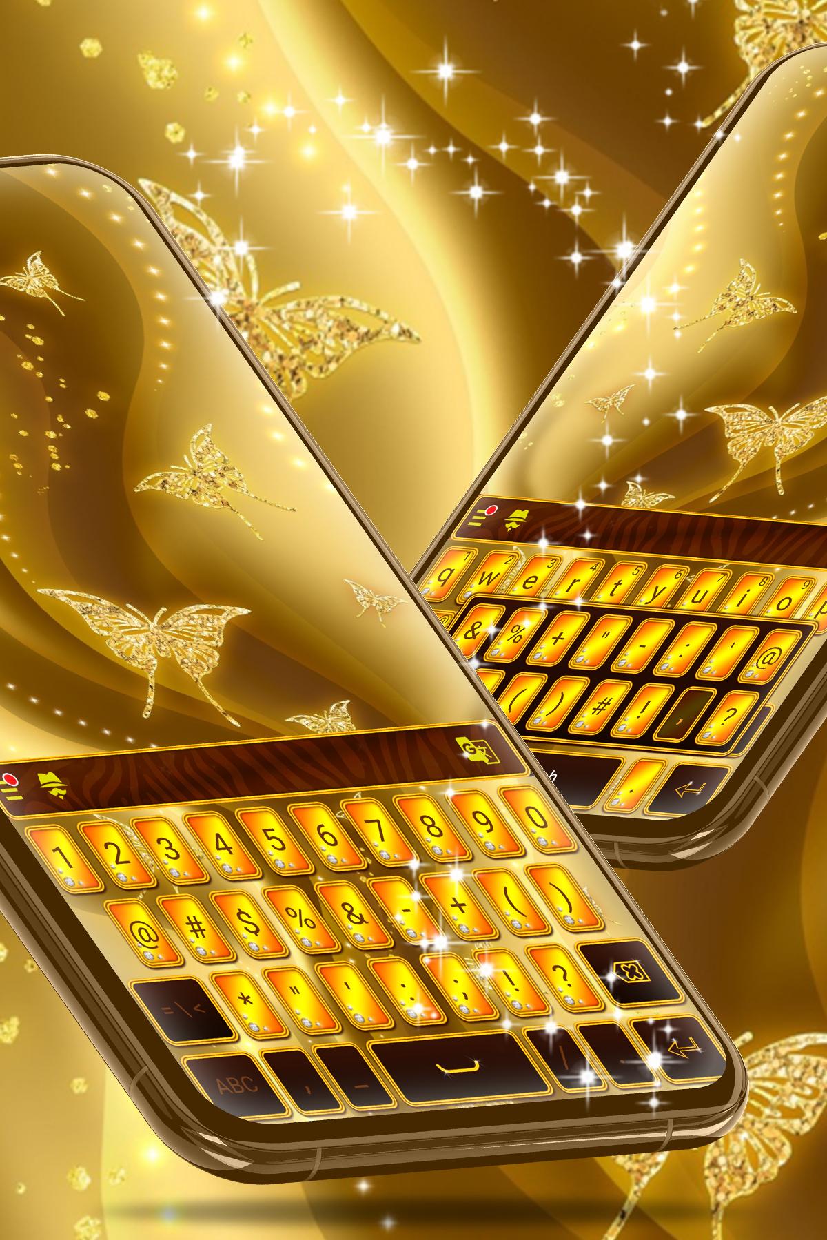 اسکرین شات برنامه Gold Keyboard 3