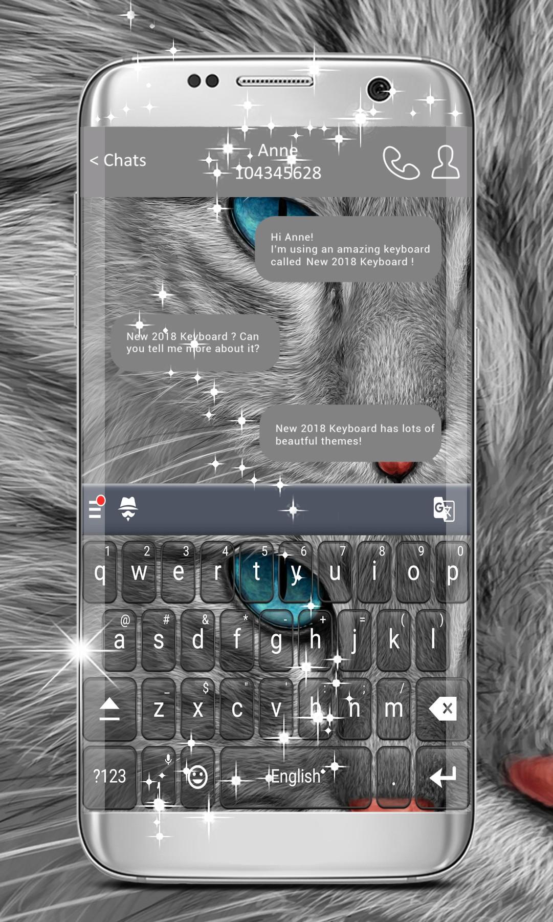 اسکرین شات 1 برنامه Cute Keyboard