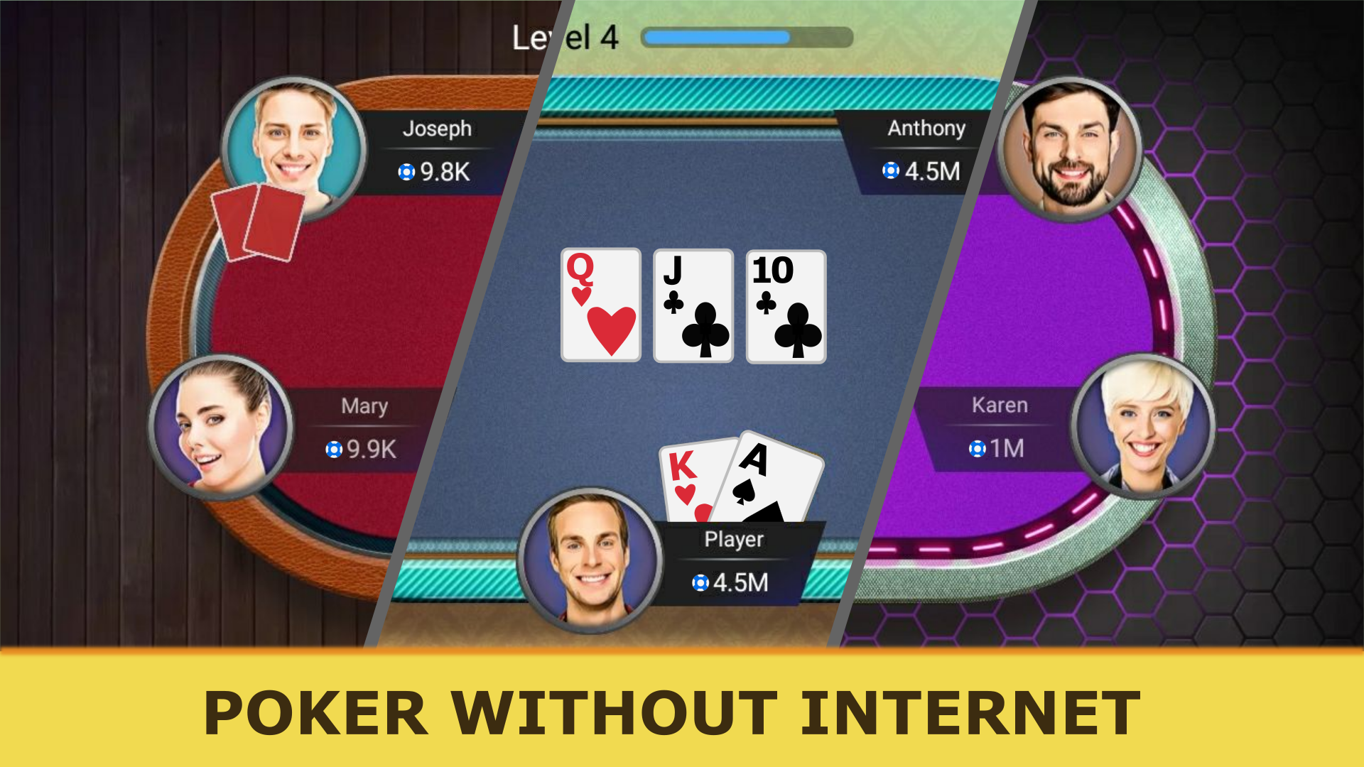 اسکرین شات 2 بازی Poker Offline: Texas Holdem