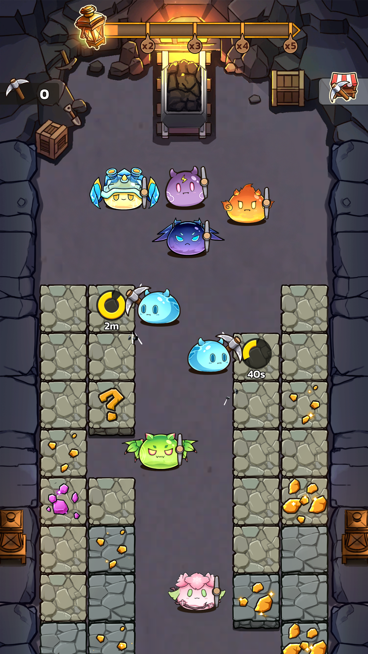 اسکرین شات 7 بازی Slime Castle — Idle TD Game