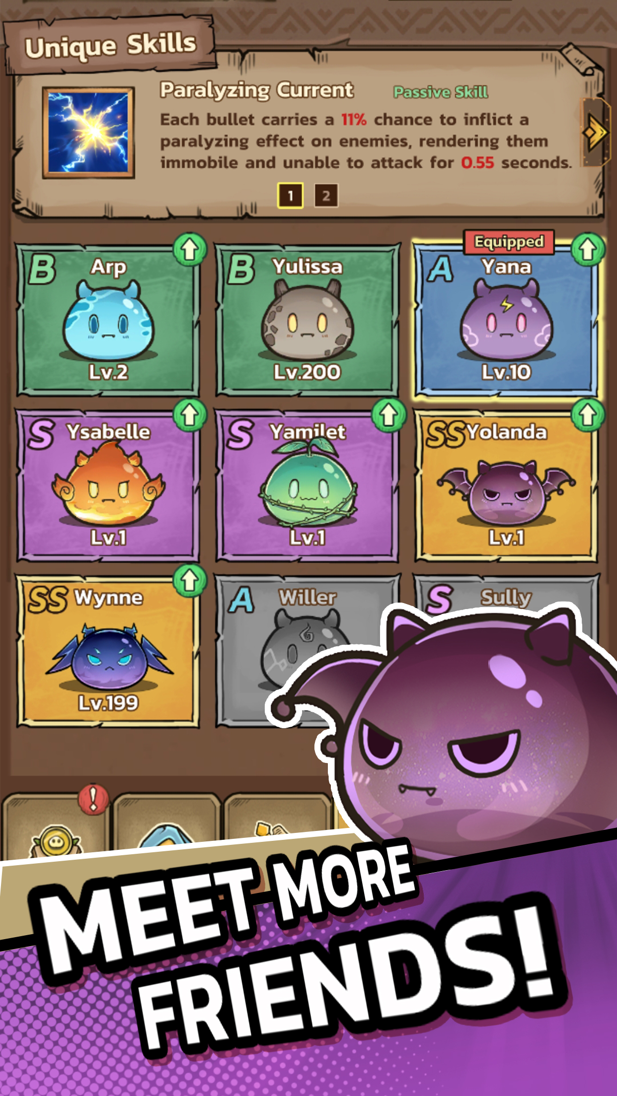 اسکرین شات 5 بازی Slime Castle — Idle TD Game