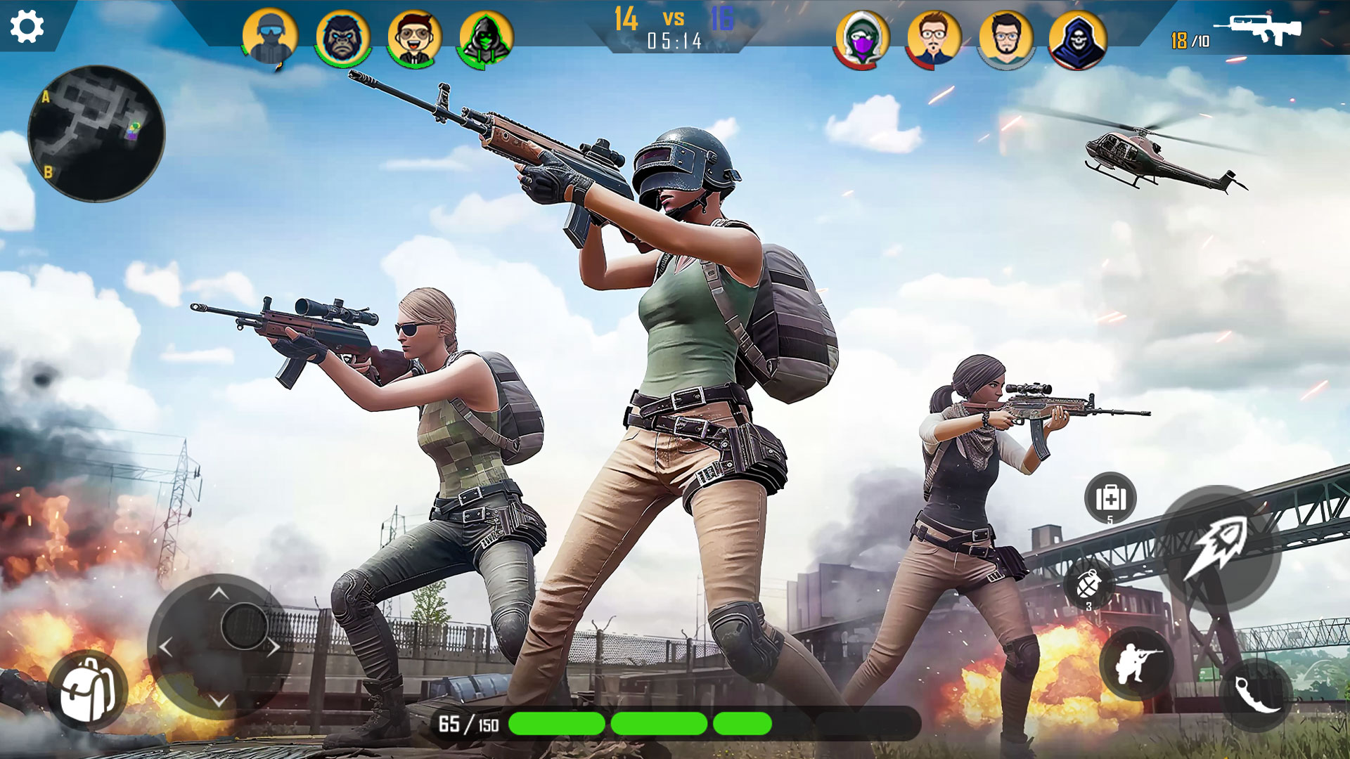 اسکرین شات 4 بازی Fps Offline Shooting Games