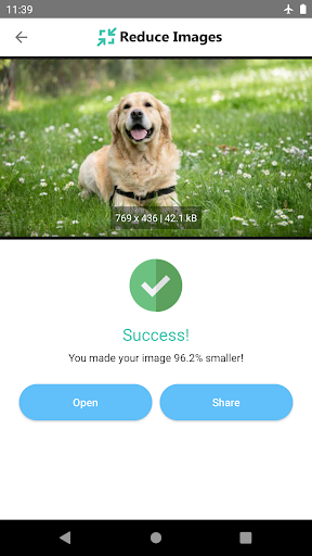 اسکرین شات 4 برنامه Reduce Images - Free Image Resizer