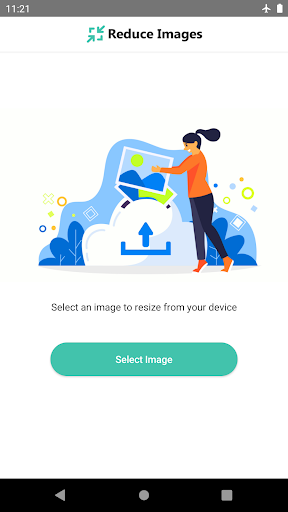 اسکرین شات 1 برنامه Reduce Images - Free Image Resizer