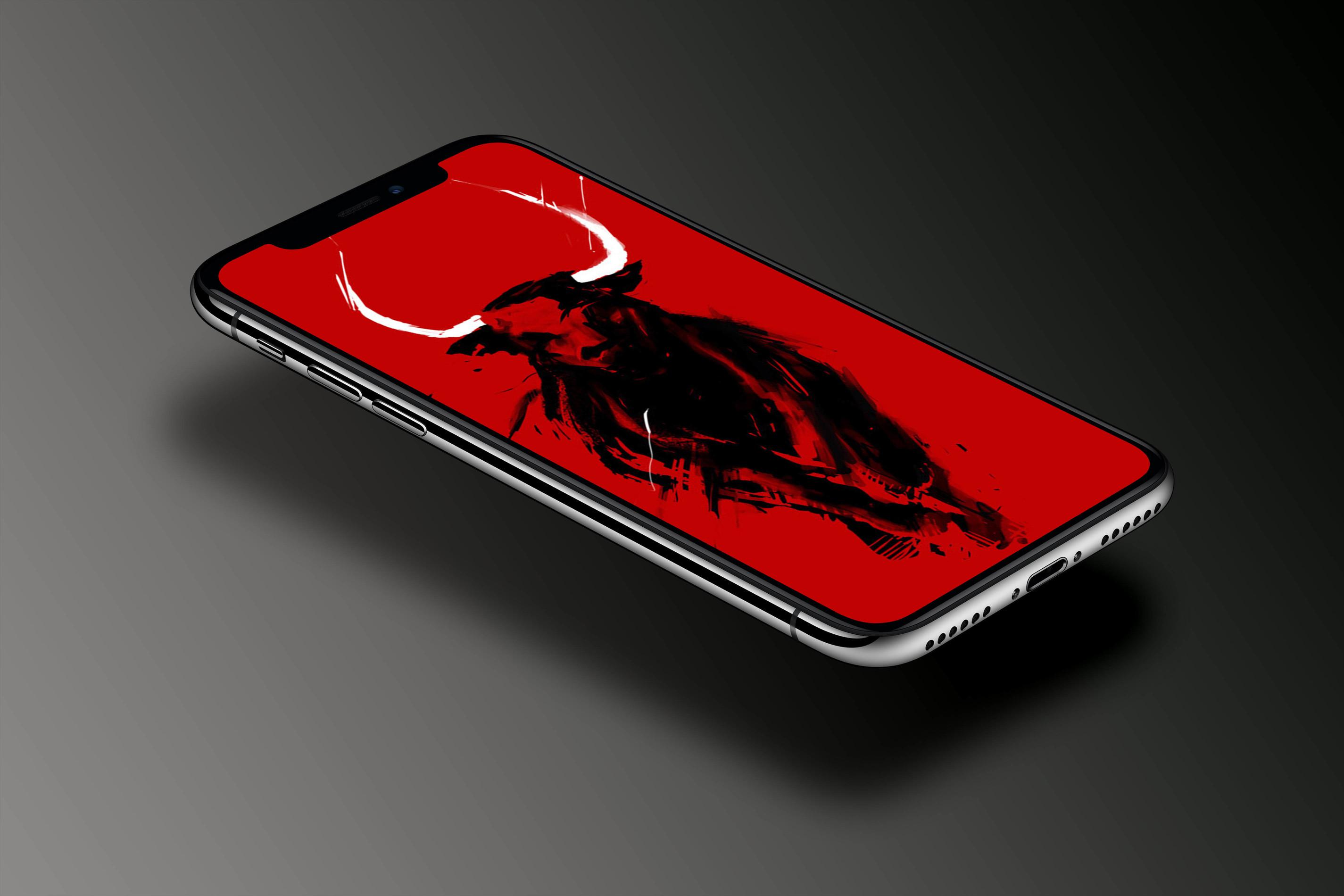 اسکرین شات 4 برنامه Red Wallpaper