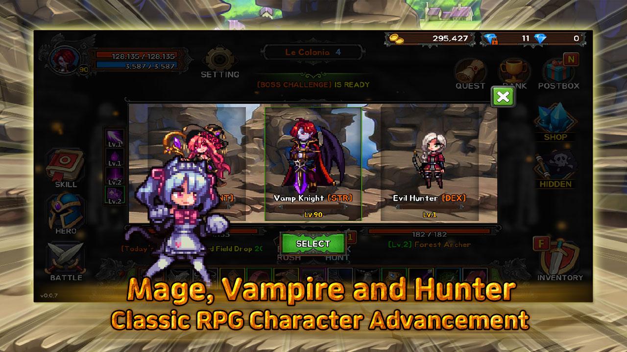 اسکرین شات 2 بازی Bless & Magic: Pixel Idle RPG