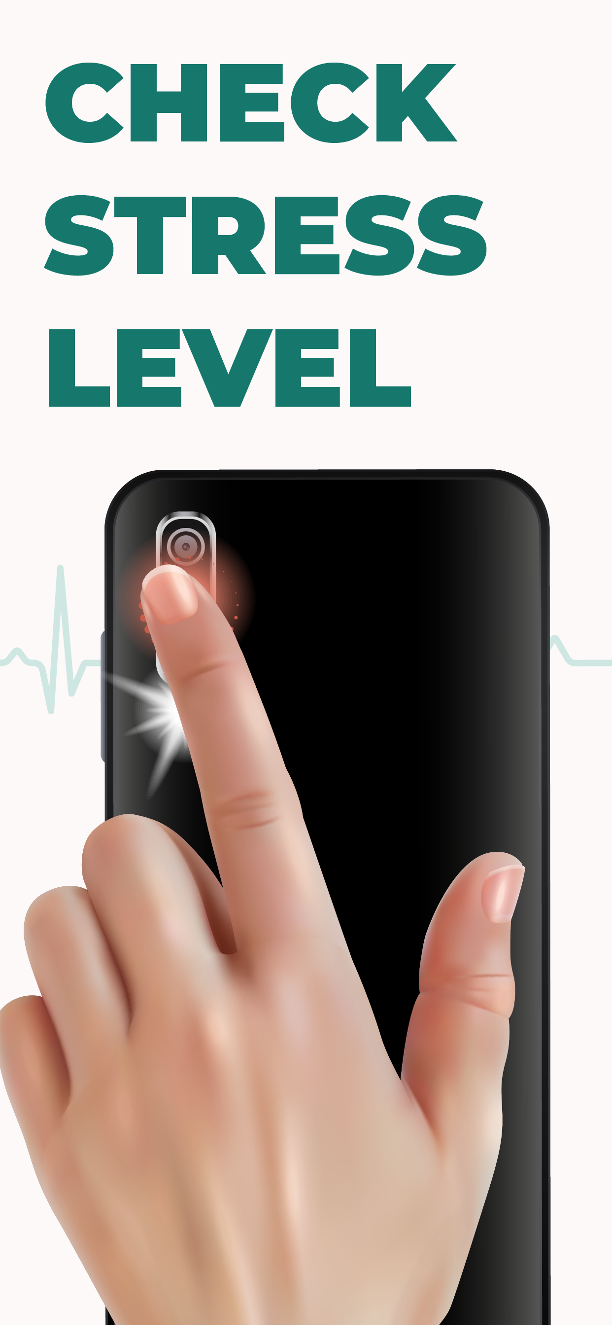 اسکرین شات 1 برنامه Pulsebit: Heart Rate Monitor