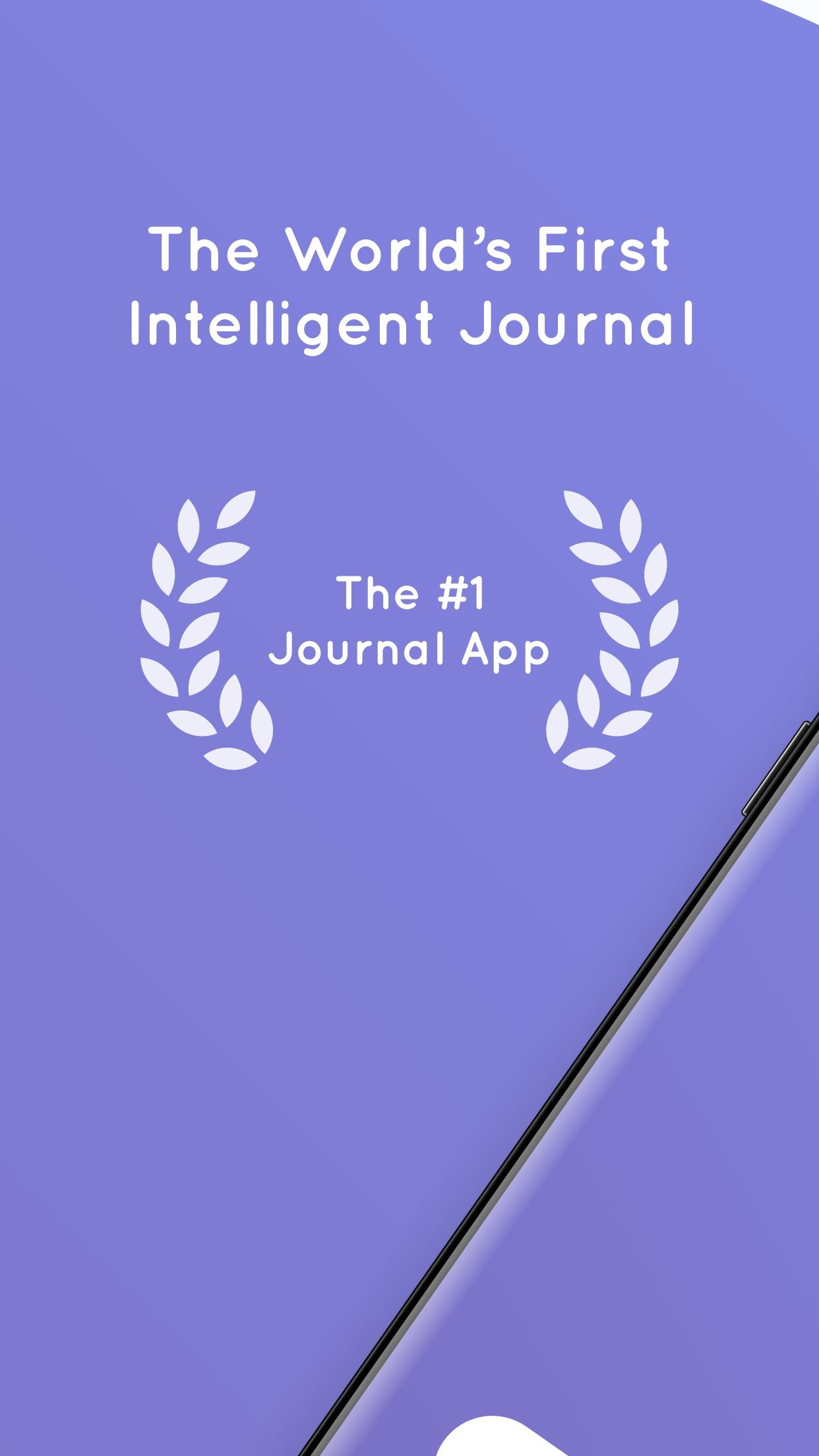 اسکرین شات 1 برنامه Reflectly: Mood Tracker Diary