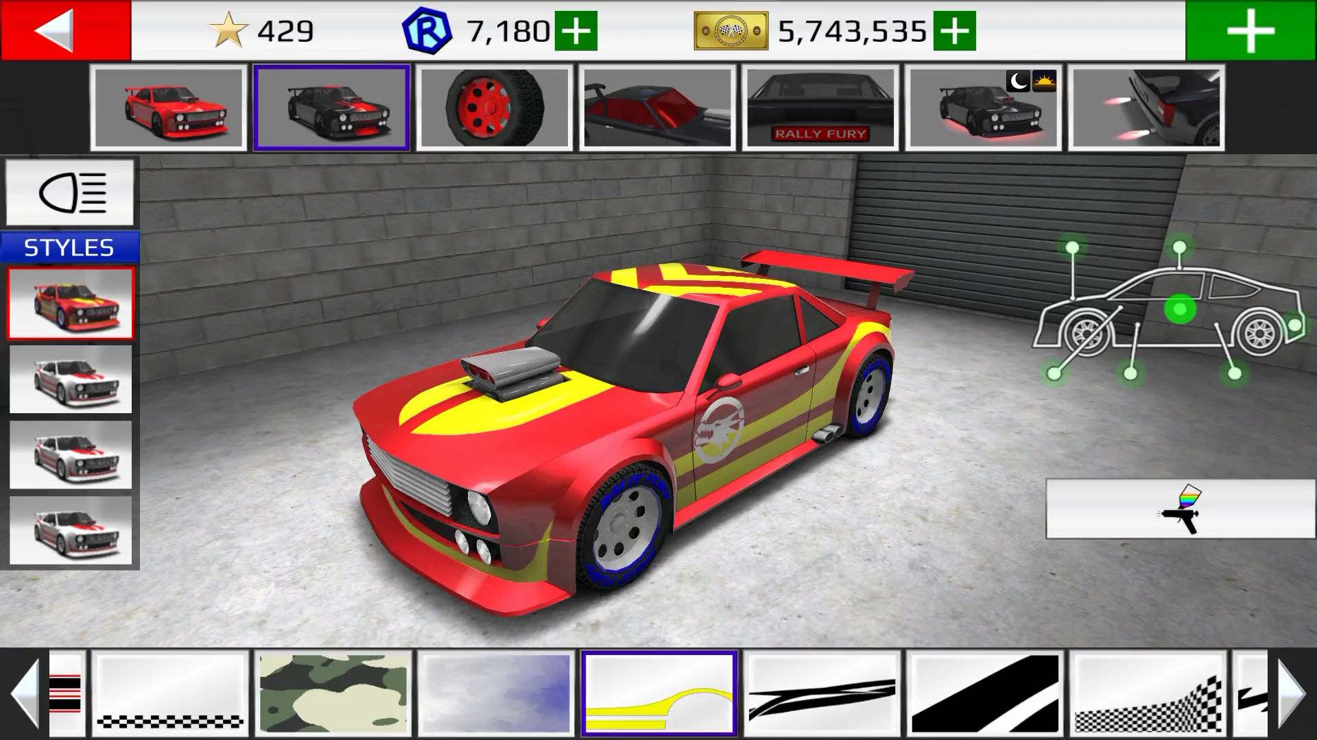 اسکرین شات 2 بازی Rally Fury - Extreme Racing