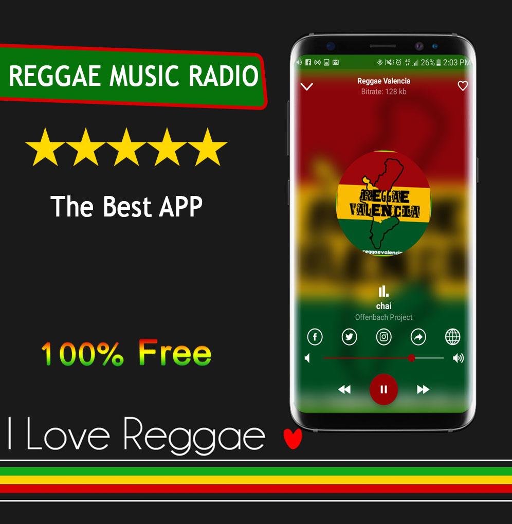 اسکرین شات 4 برنامه All Reggae Music