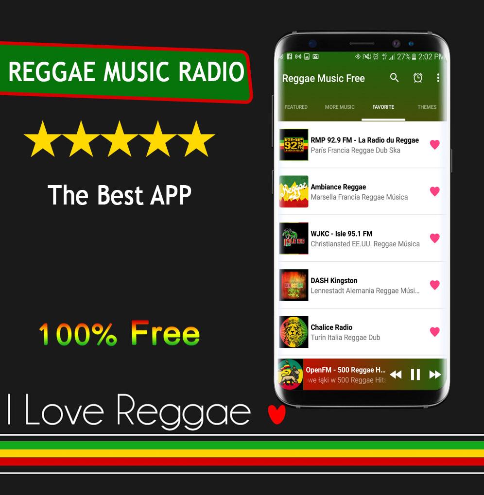 اسکرین شات 3 برنامه All Reggae Music