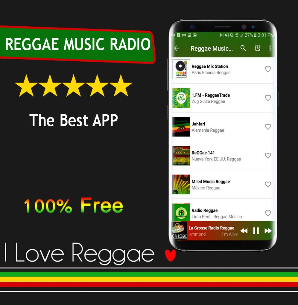 اسکرین شات 5 برنامه All Reggae Music