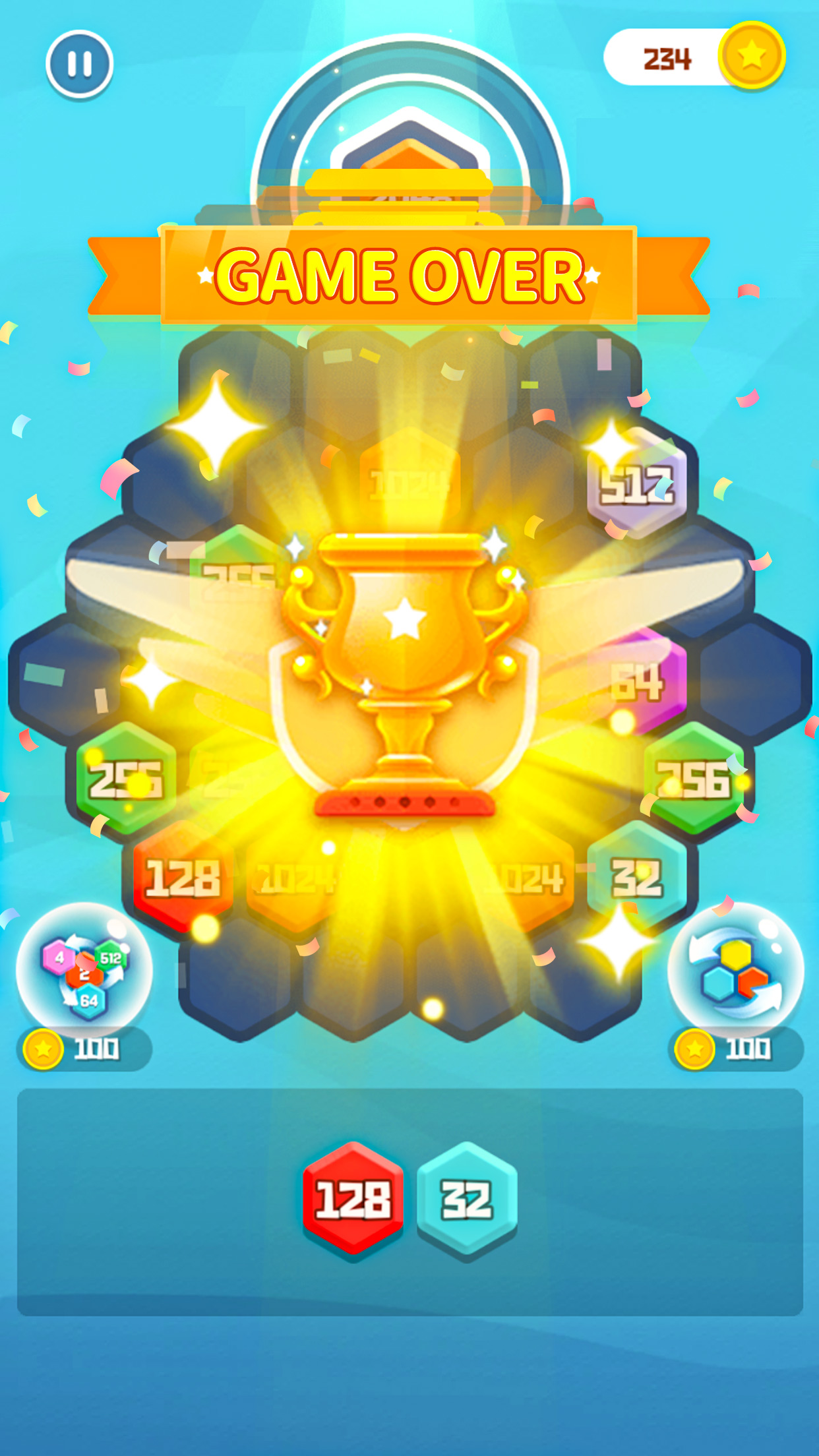 اسکرین شات 4 بازی HexPuz - Merge Hexa Puzzle