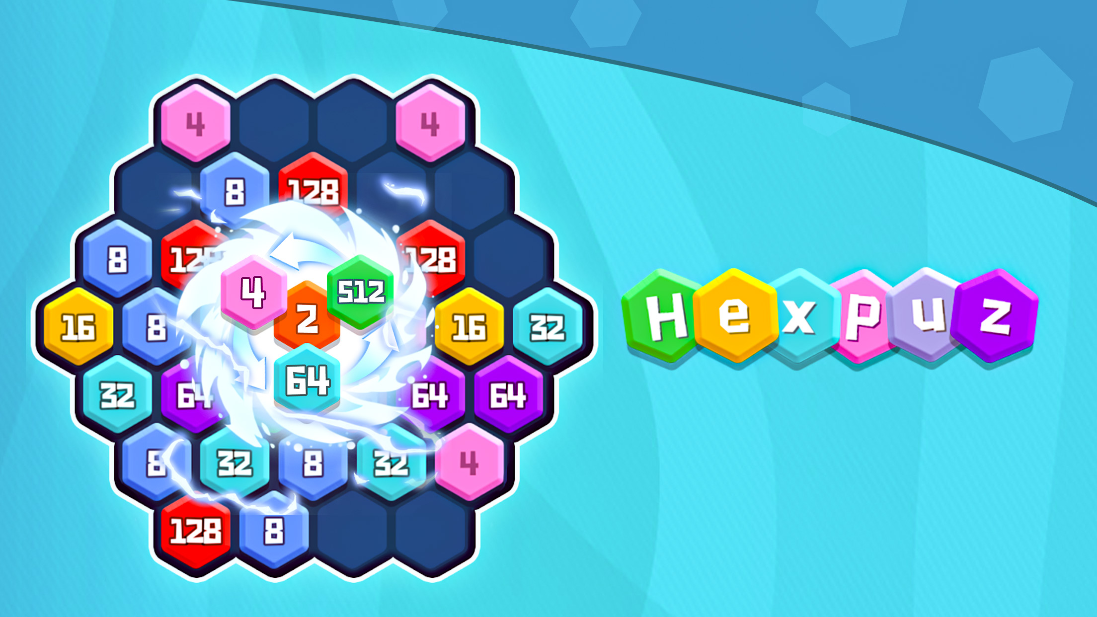 اسکرین شات 7 بازی HexPuz - Merge Hexa Puzzle