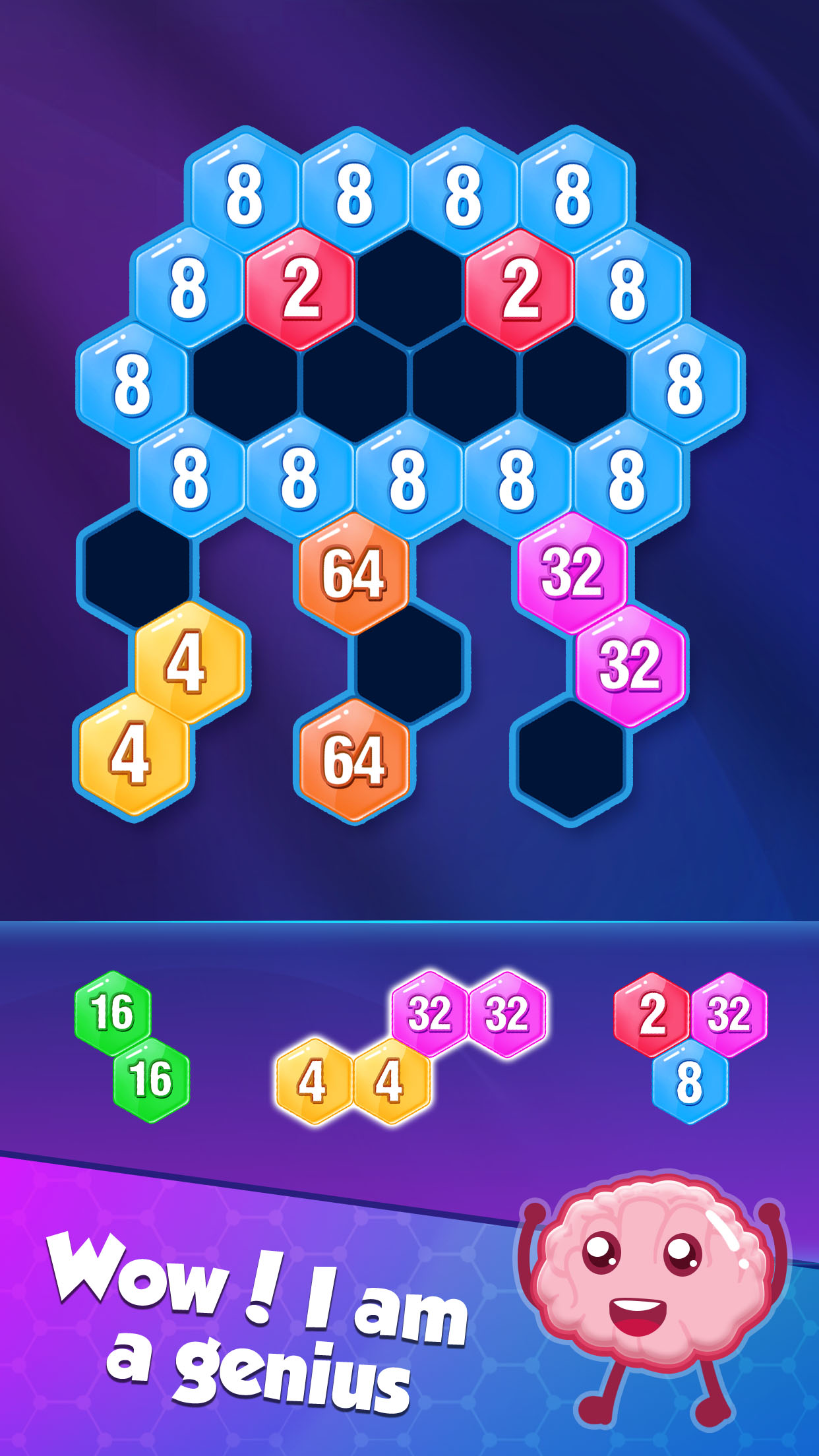 اسکرین شات 3 بازی HexPop - Hexa Block Games