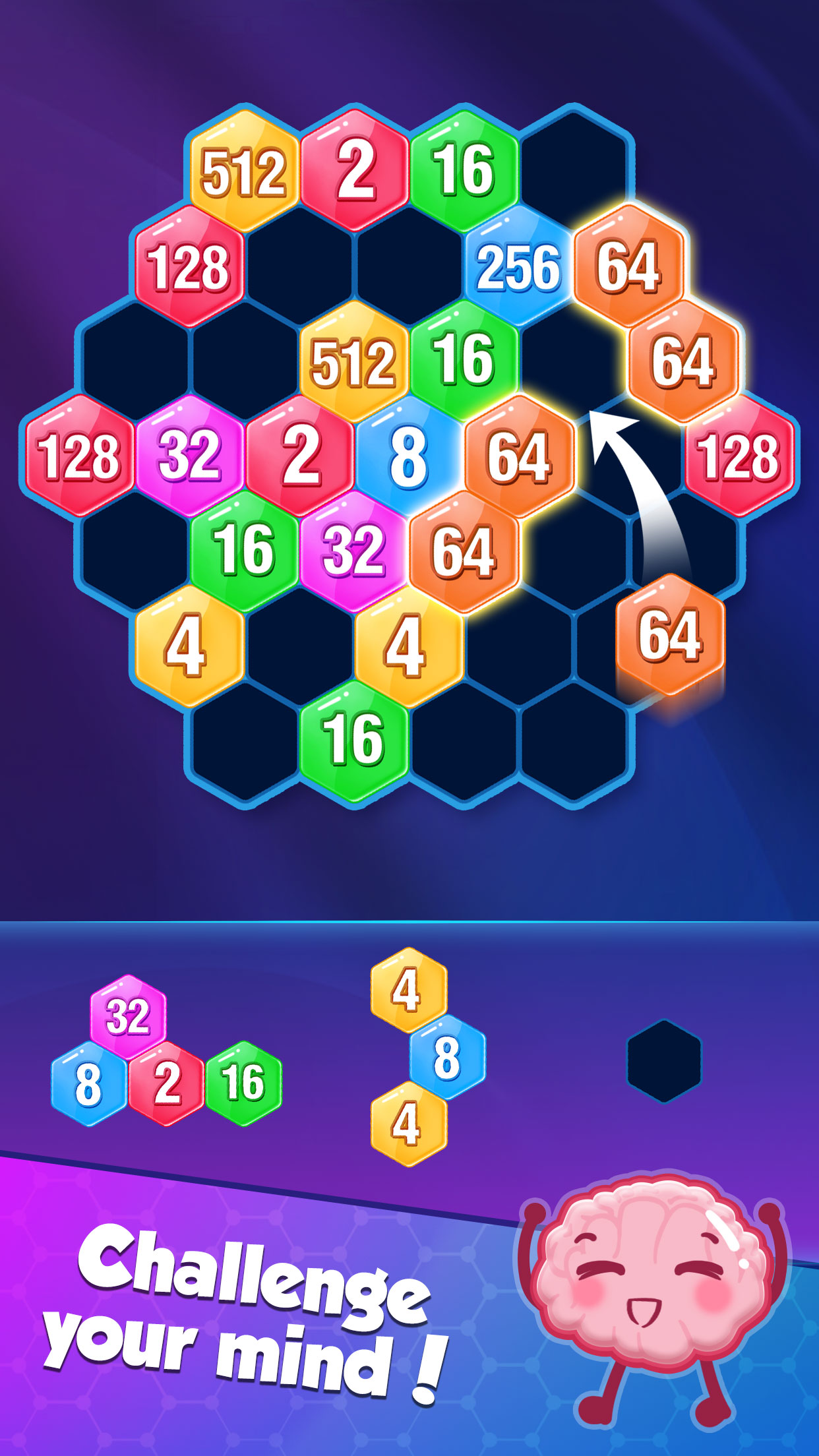 اسکرین شات 6 بازی HexPop - Hexa Block Games